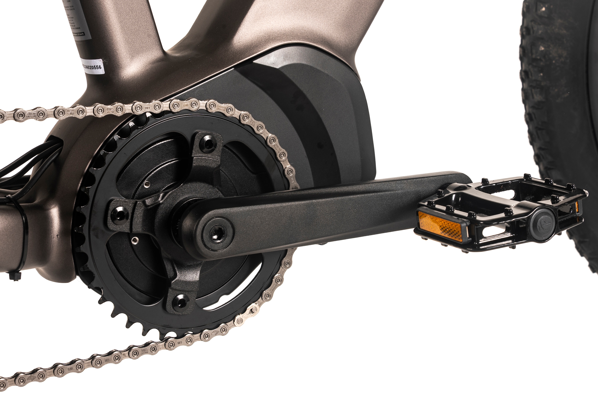 Adore E-Bike »Hardtail 29" GX-750 Mittelmotor 130NM / 15Ah Platingrau matt«, 9 Gang, Shimano, Cues, Mittelmotor 250 W