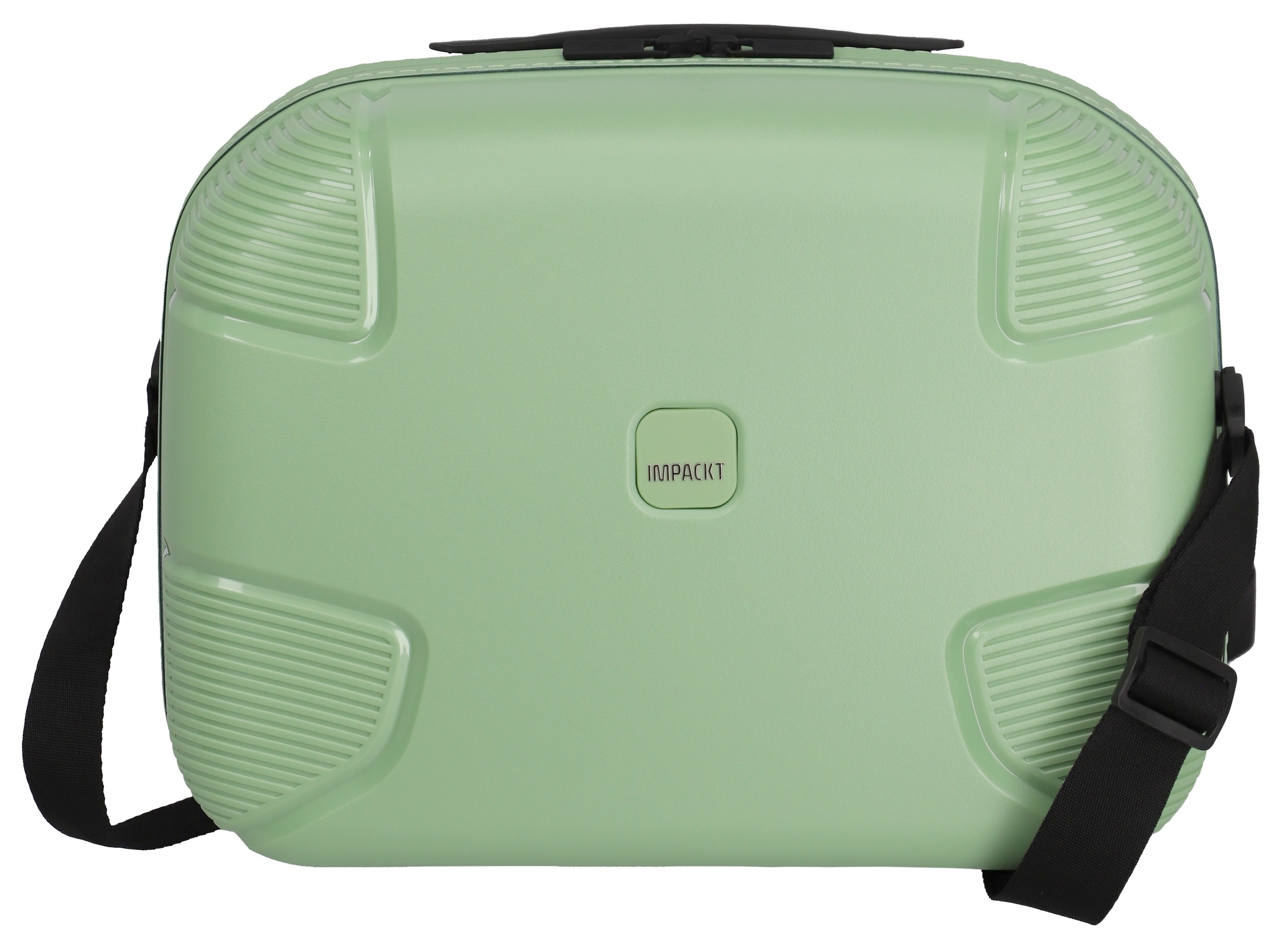 IMPACKT "IP1" Kulturbeutel Hartschale Trolley-Aufsteck-System Tragegurt Laptopfach