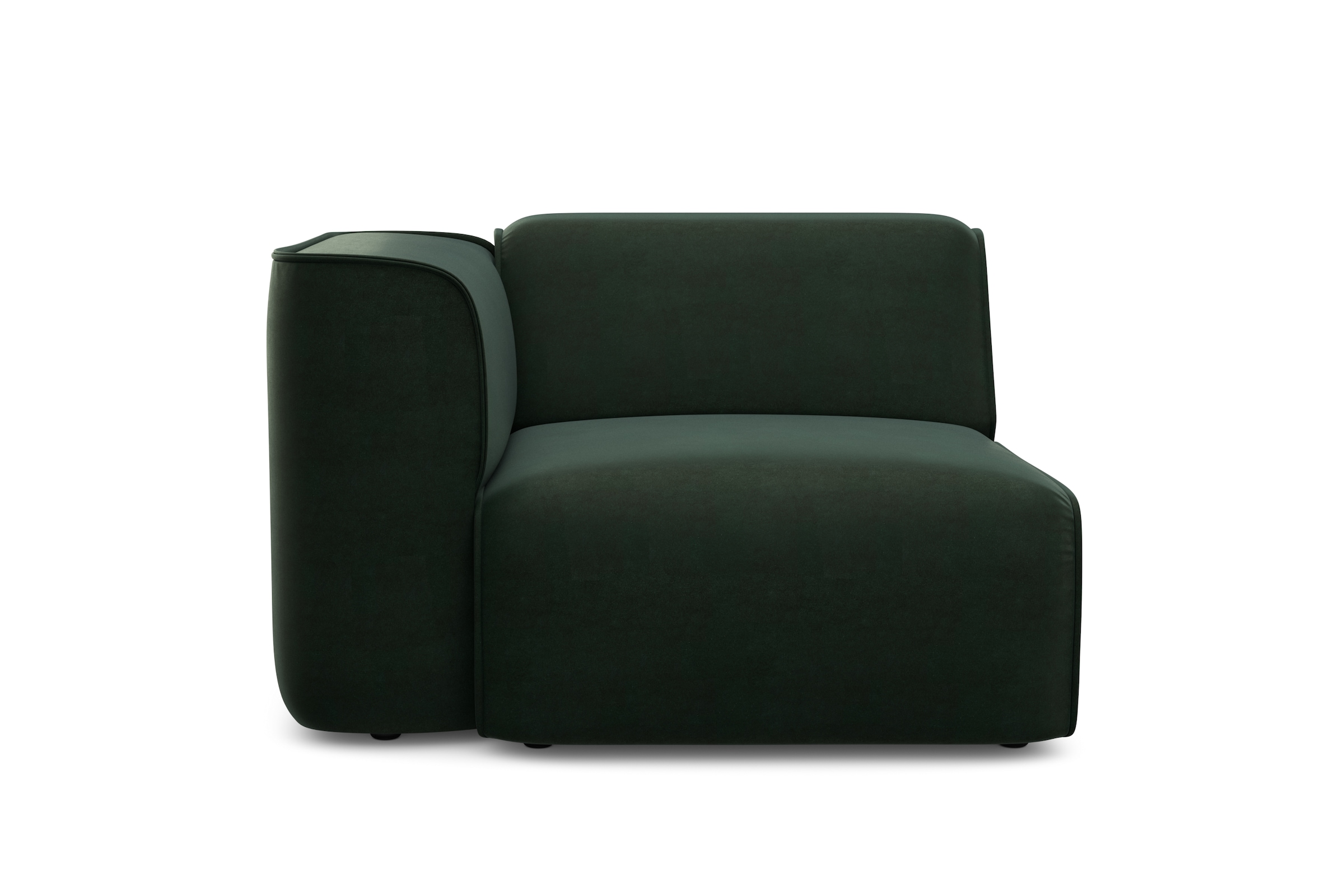 OTTO home Sessel "Sofa-Eckelement, Maße B/T/H: 109/97/46 cm" als Modul oder separat verwendbar, für individuelle Zusammenstellung