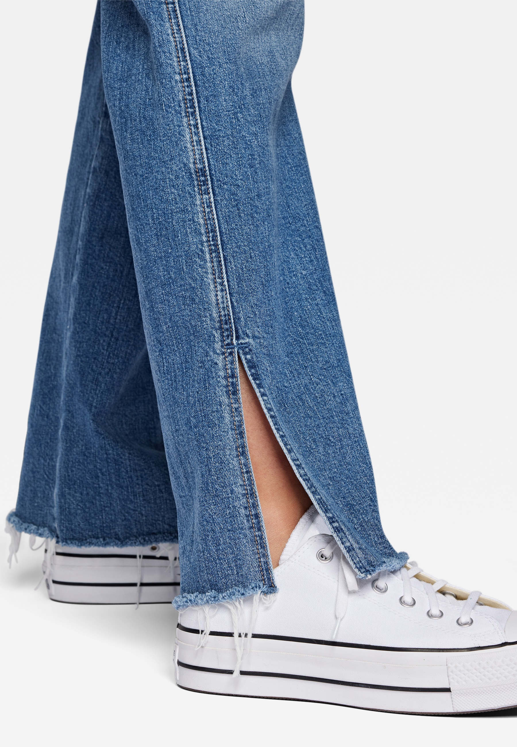 Mavi Straight-Jeans »BARCELONA SLIT«, Straight Leg Jeans mit Schlitz