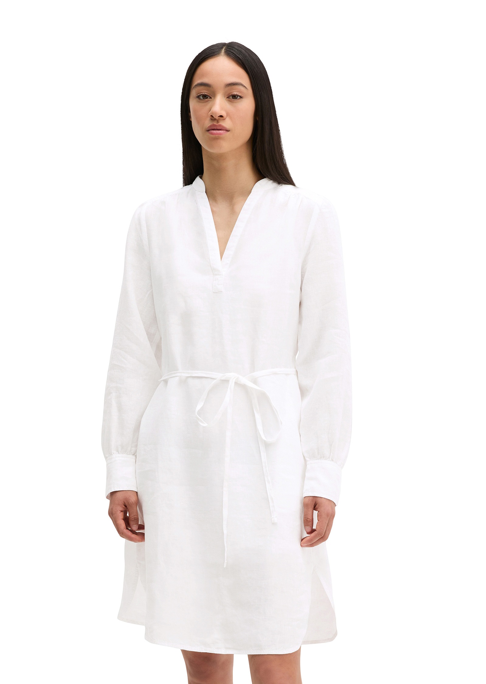 Marc OPolo Midikleid "mit Taillenbindeband"