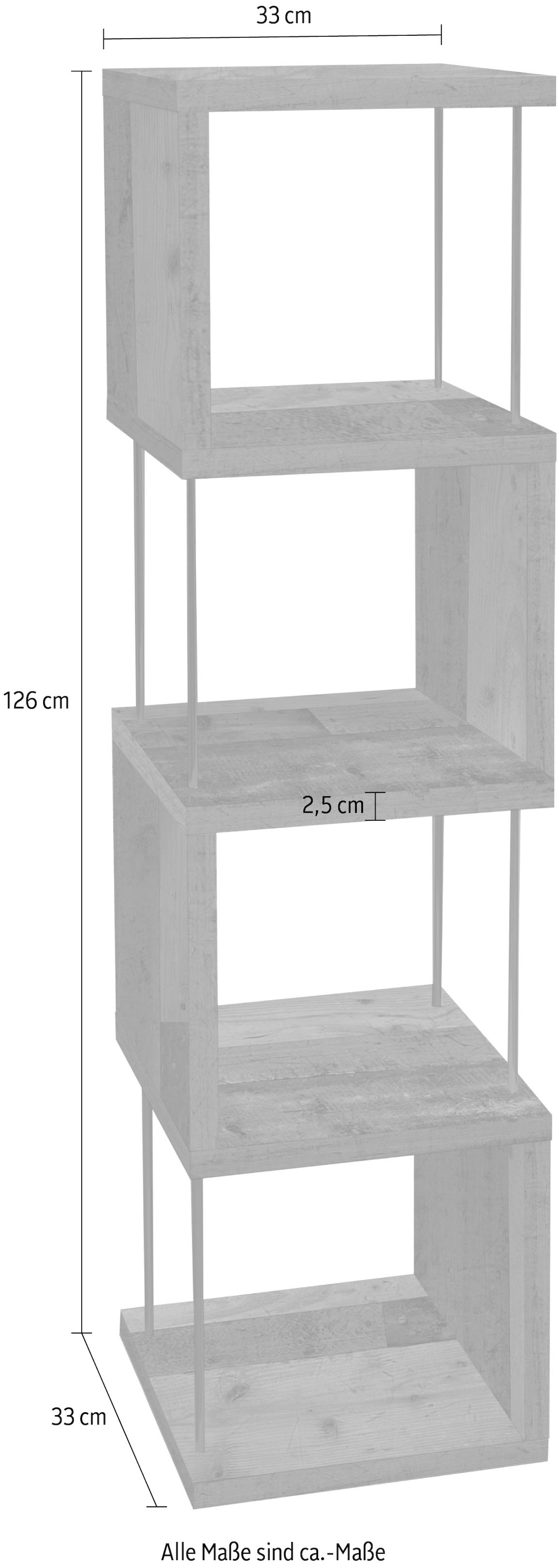 Mäusbacher Standregal »Big System Office«, Breite 33 cm