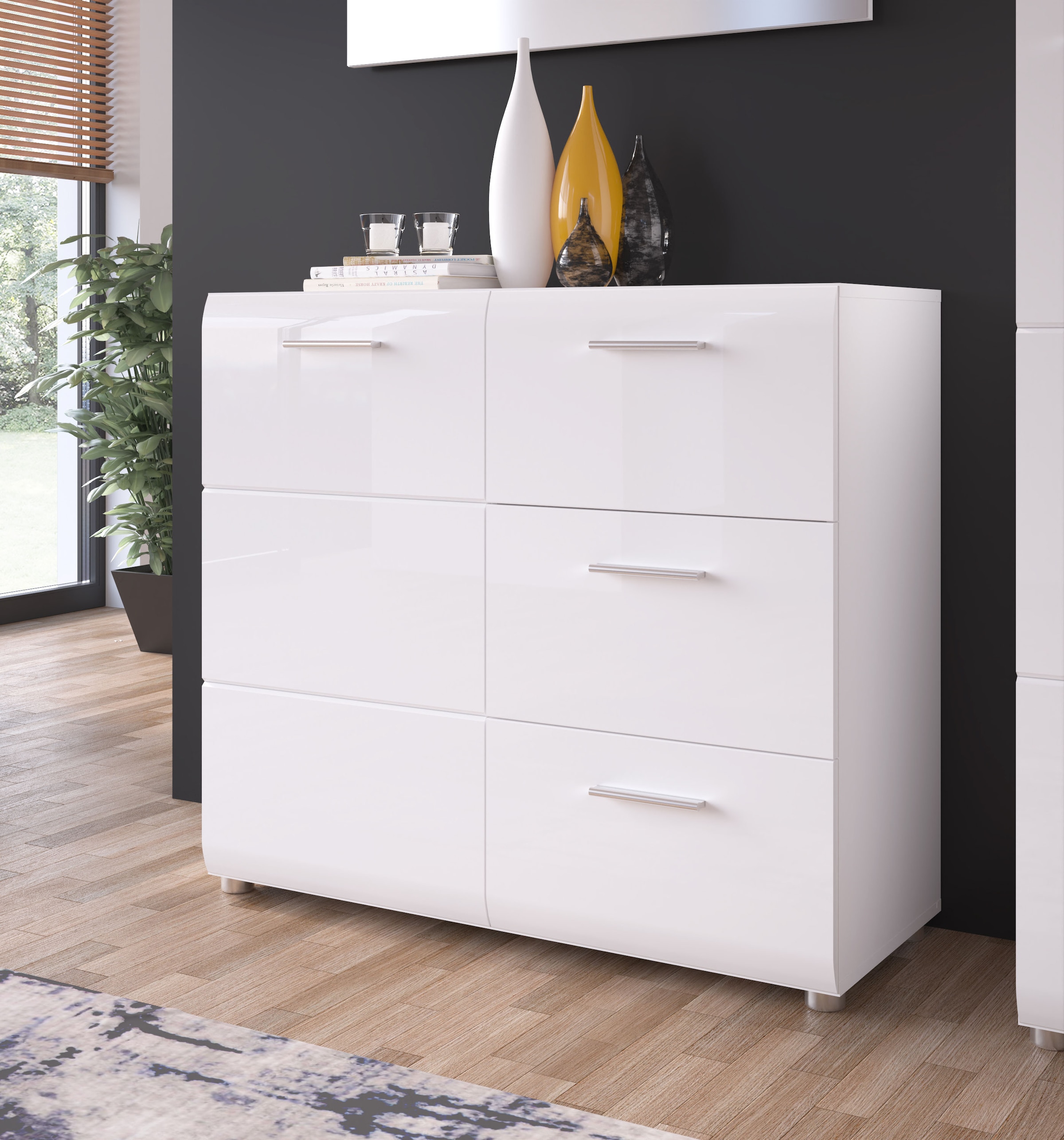 LIVING CHARM Sideboard "Merano", Breite ca. 96 cm günstig online kaufen