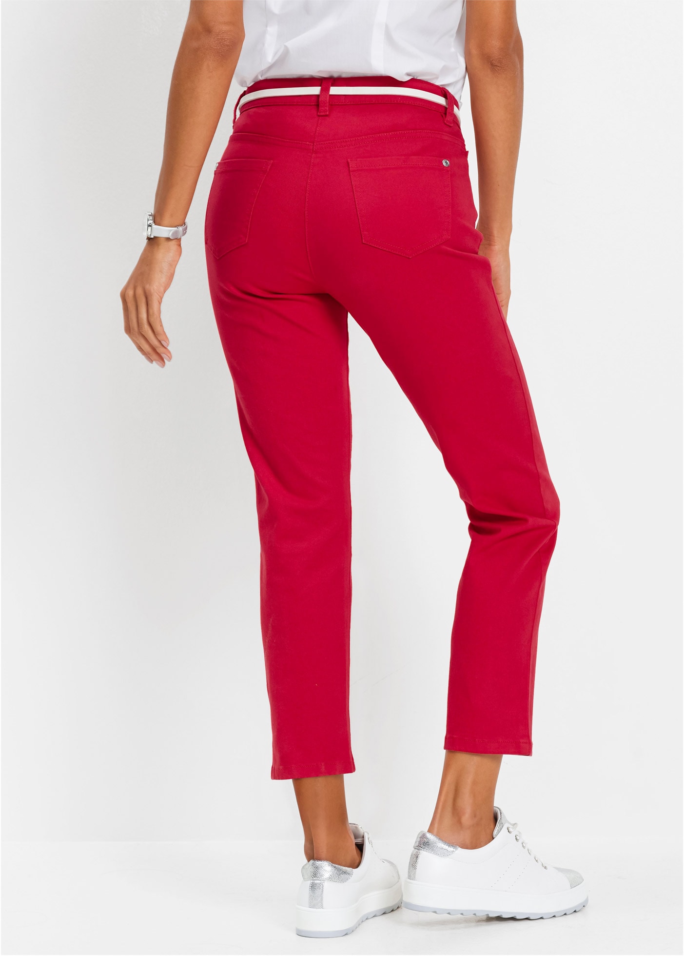 bonprix Stretch-Hose  7/8-Länge, schmale Passform, aus überwiegend Baumwolle