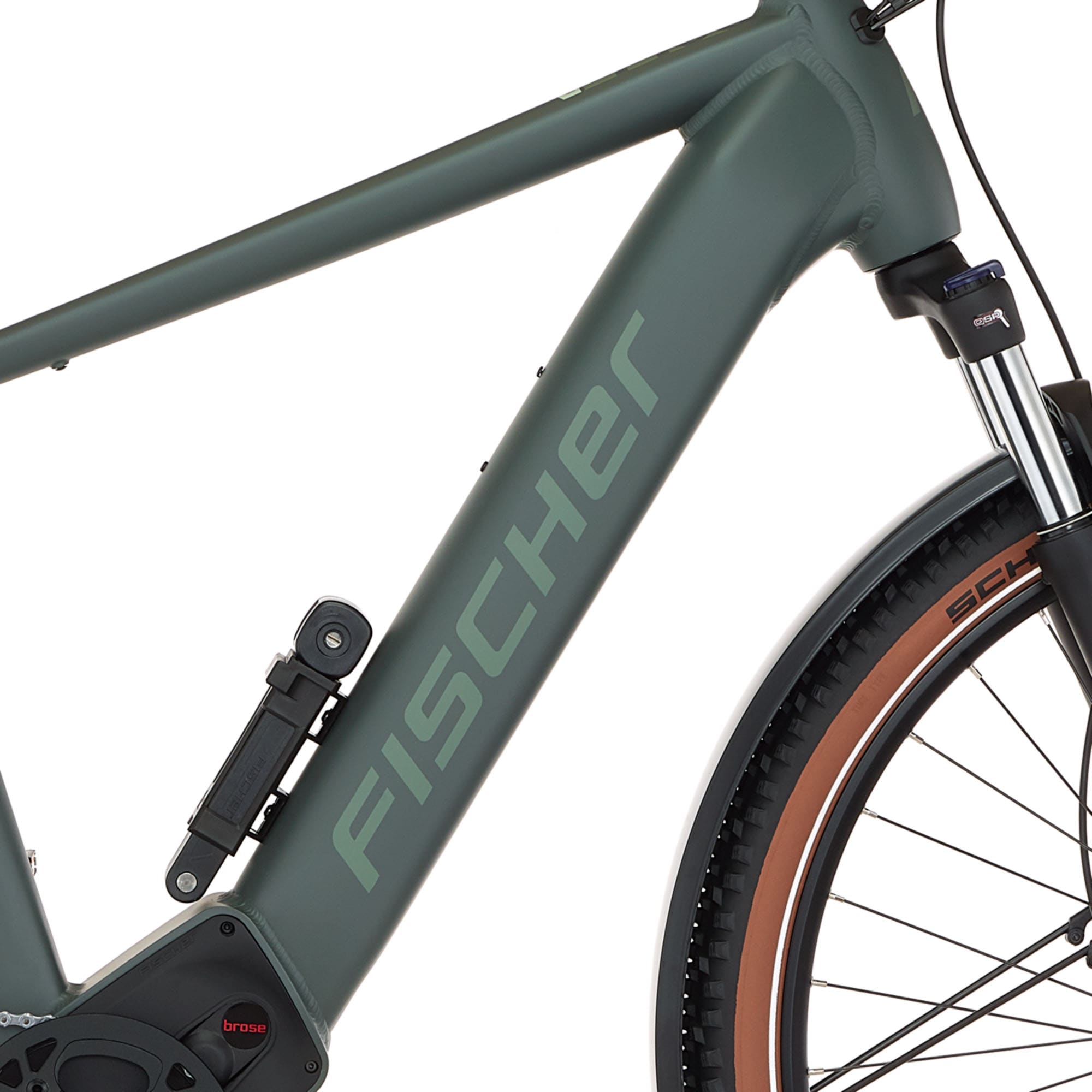 FISCHER Fahrrad E-Bike »TERRA T100 55 711«, 10 Gang, Shimano, Schaltwerk Deore