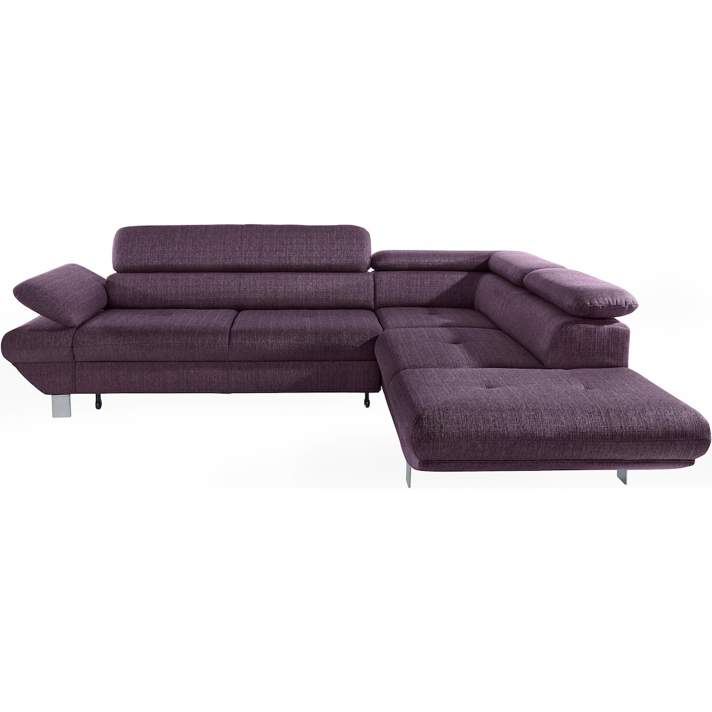 exxpo - sofa fashion Ecksofa »Vinci, L-Form«