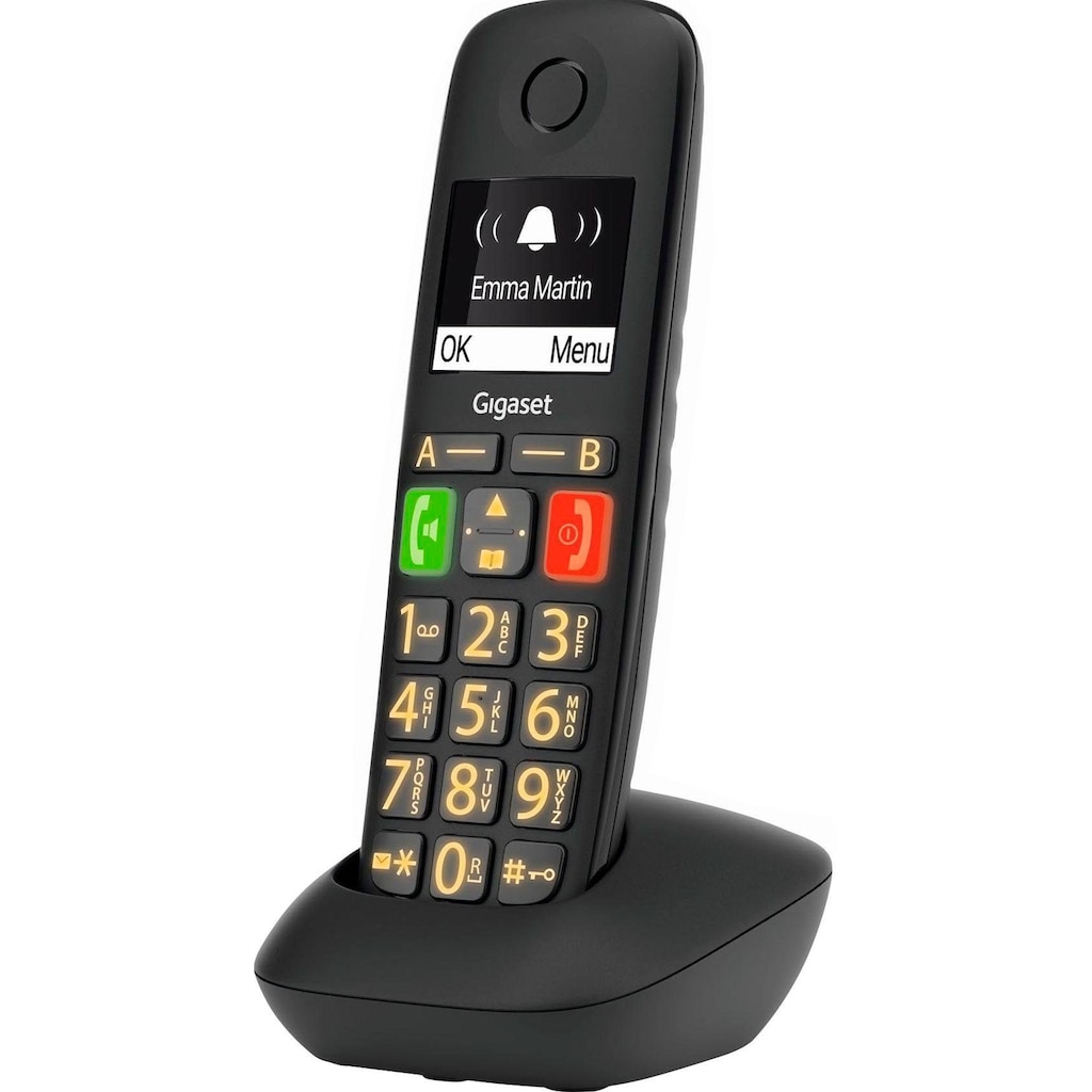 Gigaset Schnurloses DECT-Telefon »E290HX«, (Mobilteile: 1)