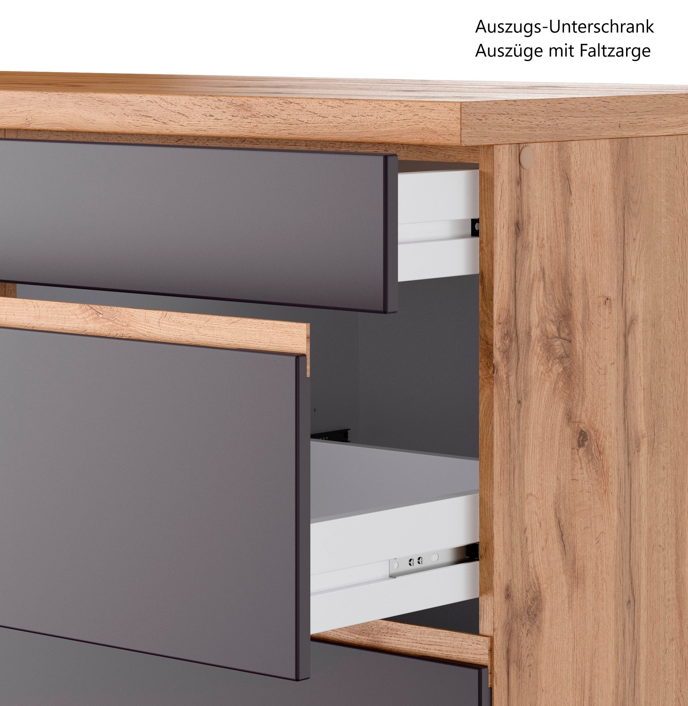 KOCHSTATION Winkelküche »KS-Riesa«, Stellbreite 490/153 cm, ohne E-Geräte