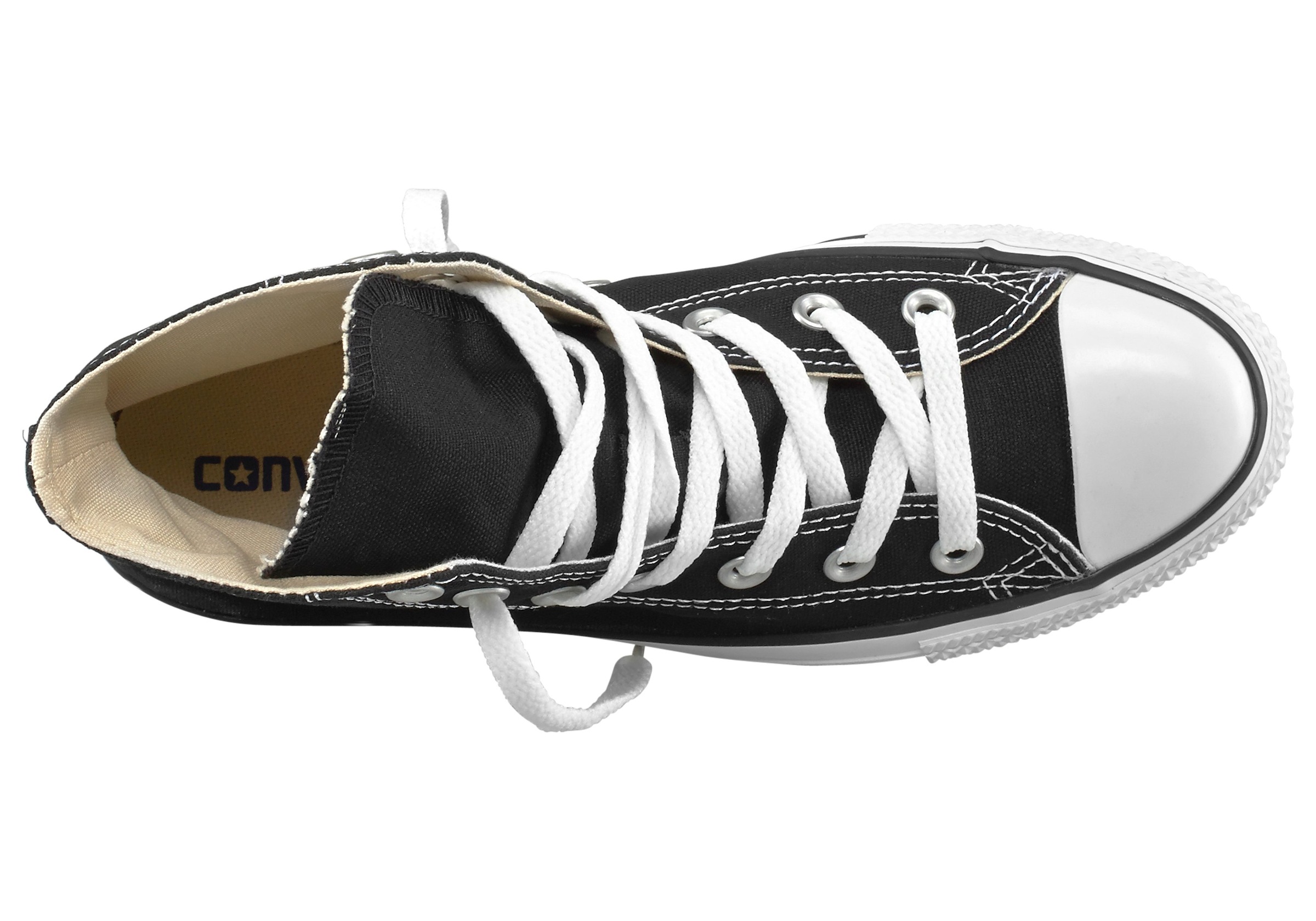 Sneaker CONVERSE "Chuck Taylor All Star Core Hi", Gr. 46,5, schwarz, Textil, Schuhe Skaterschuh Sneakerboots Canvassneaker Sneaker high, Topseller 3