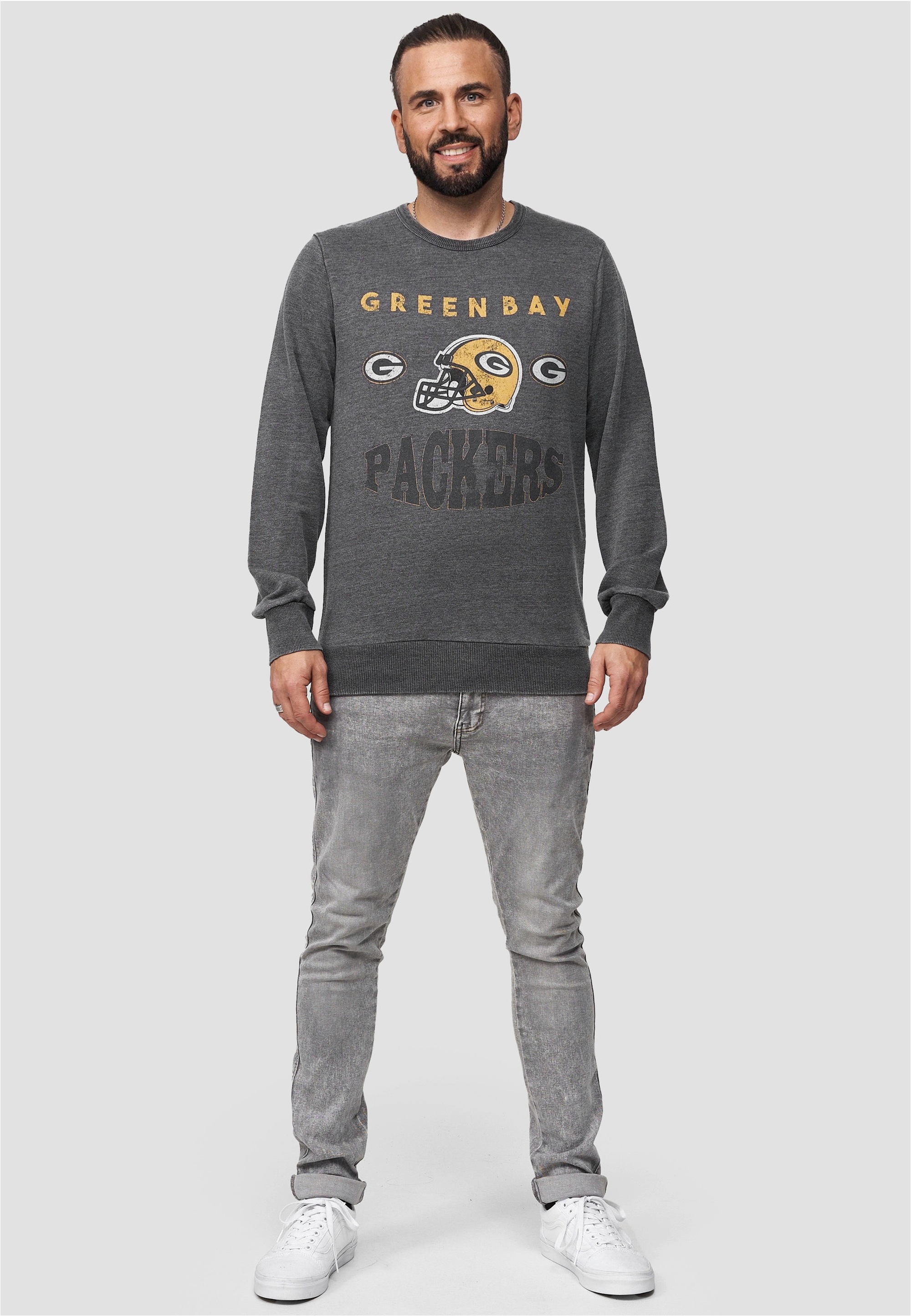 Recovered Sweatshirt "Green Bay Packers", für alle Green Bay Packers-Fans günstig online kaufen