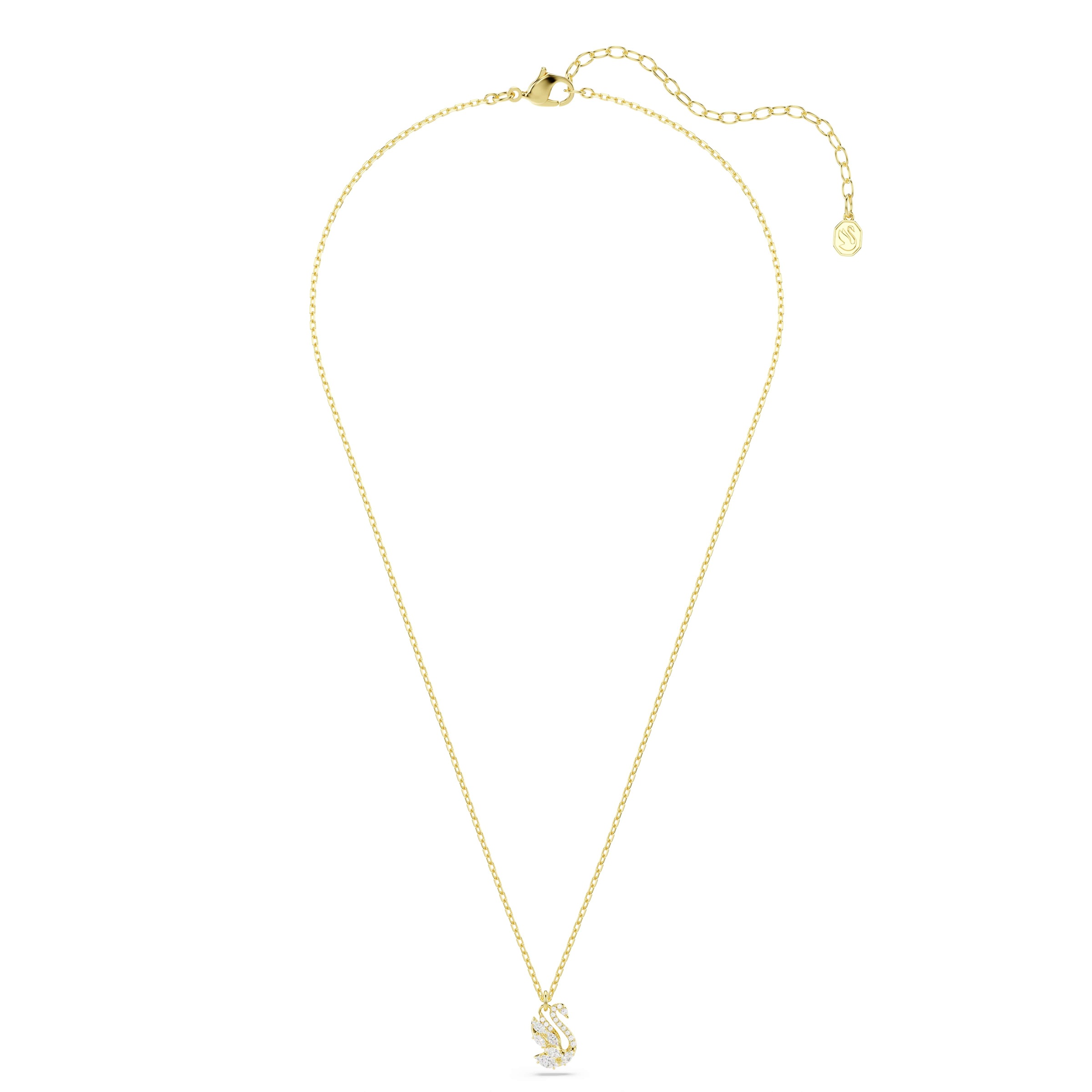 Swarovski Kette mit Anhänger »Schmuck Geschenk SWAN Halskette« mit Swarovski® Kristall