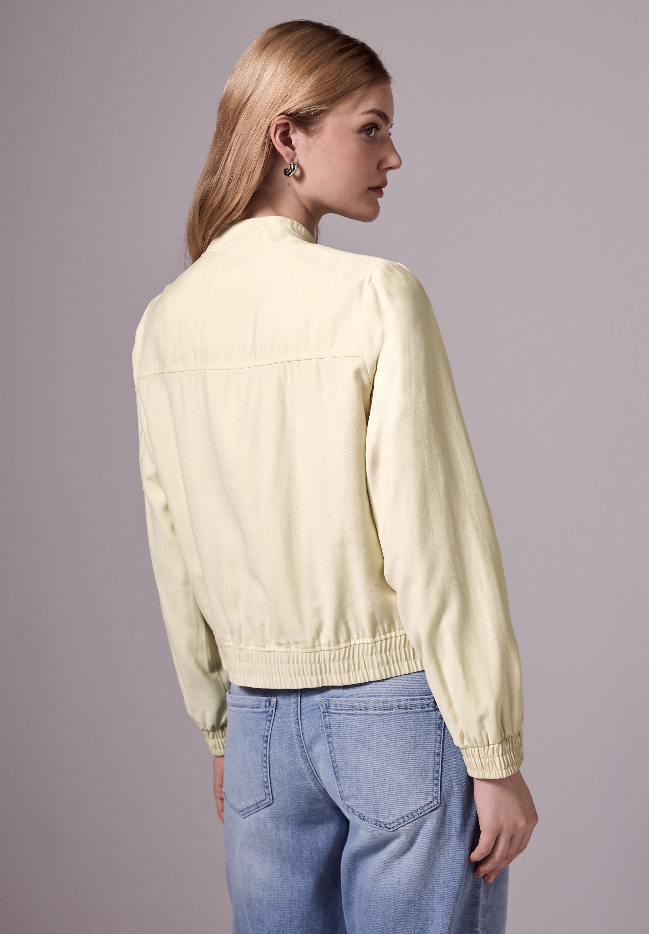 STREET ONE STUDIO Blouson, ohne Kapuze, mit Elastiksaum