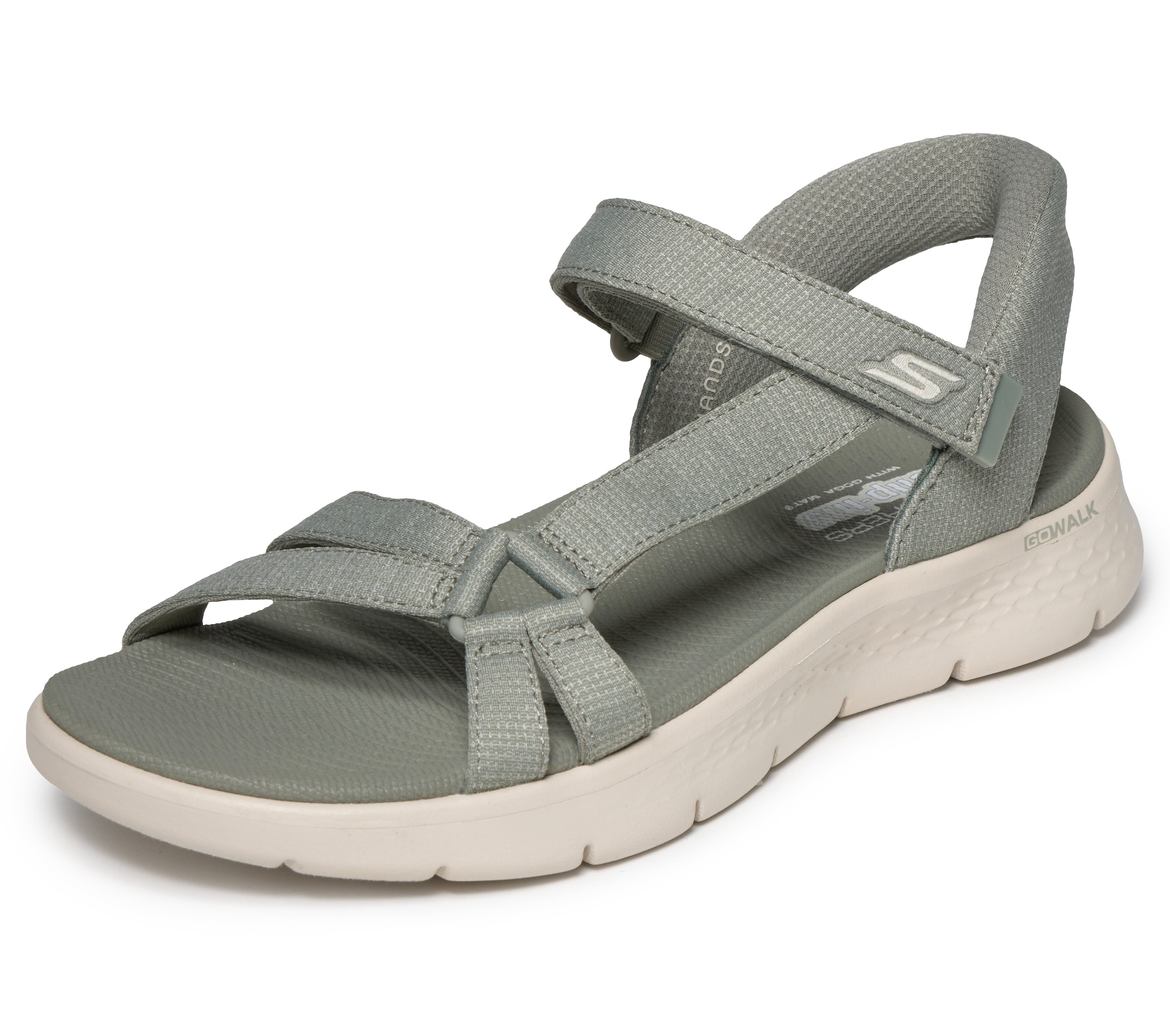 Skechers Sandale »GO WALK FLEX SANDAL-ILLUMINATE«  Sandalette, Trekking Sandale mit Gogo Mat Fußbett