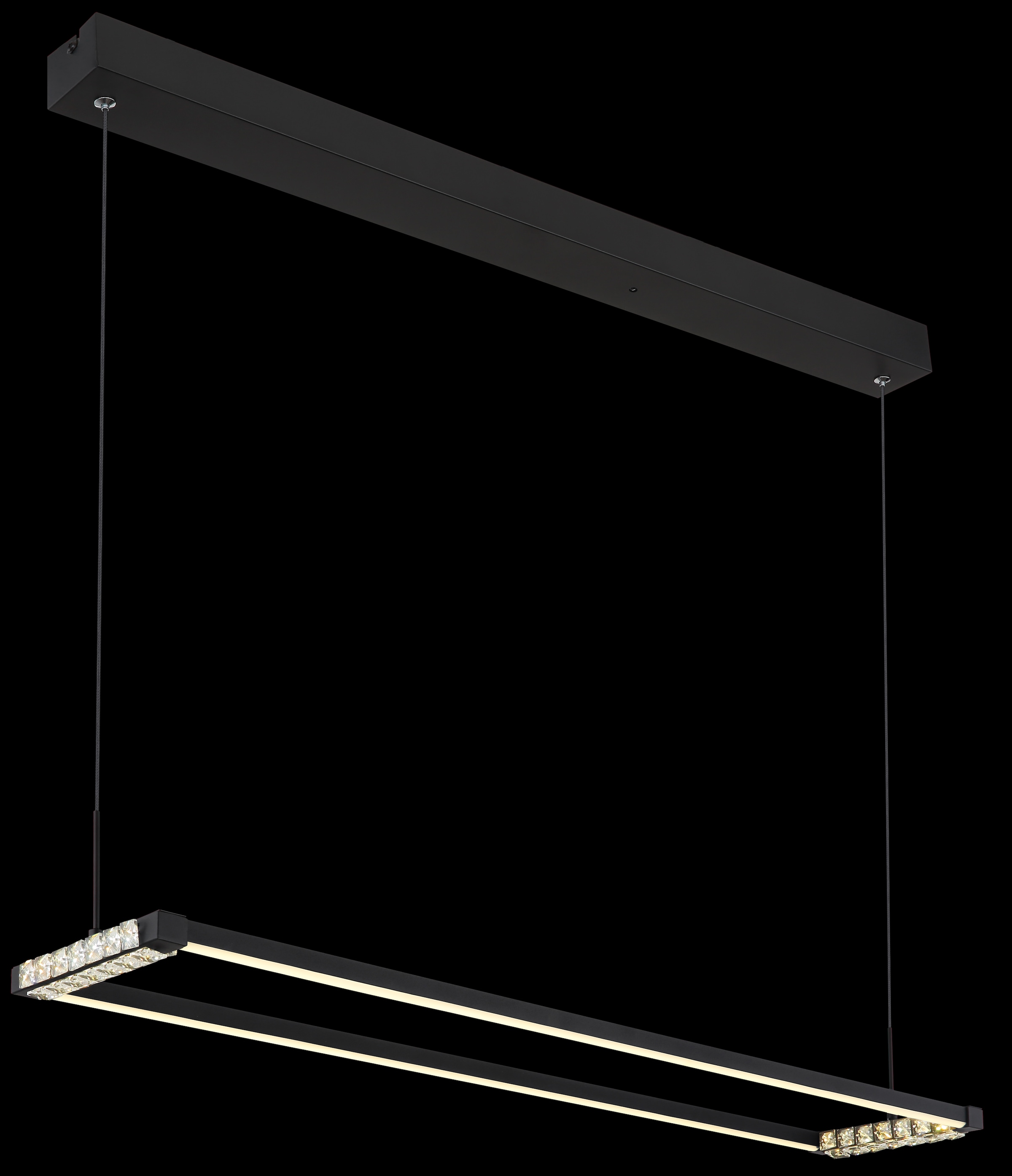 GLOBO LIGHTING LED Pendelleuchte »MARIELLA«, Leuchtmittel LED-Modul | LED fest integriert, Hängelampe/Hängeleuchte/Wohnzimmer/Esstisch/elegant