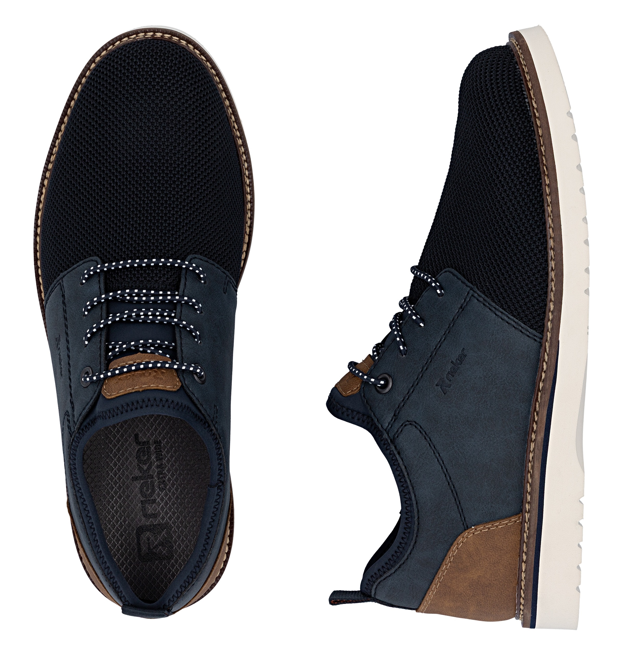 Rieker Slip-On Sneaker  , Slipper, Schlupfschuh, Freizeitschuh mit praktischer Anziehlasche