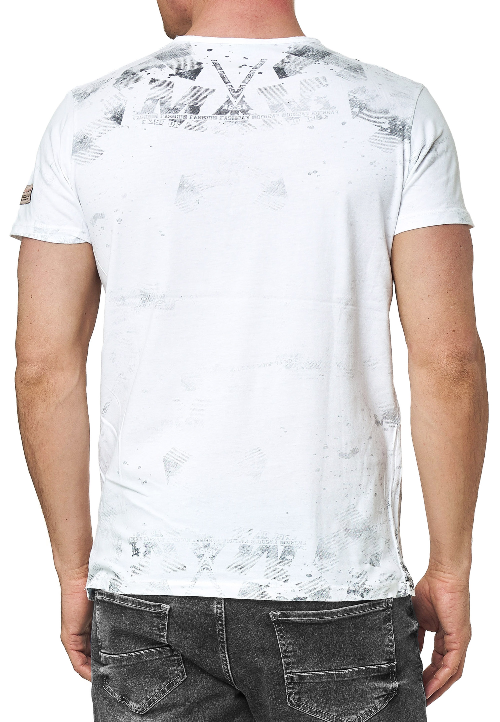 Rusty Neal T-Shirt, im coolen Used-Look-Design