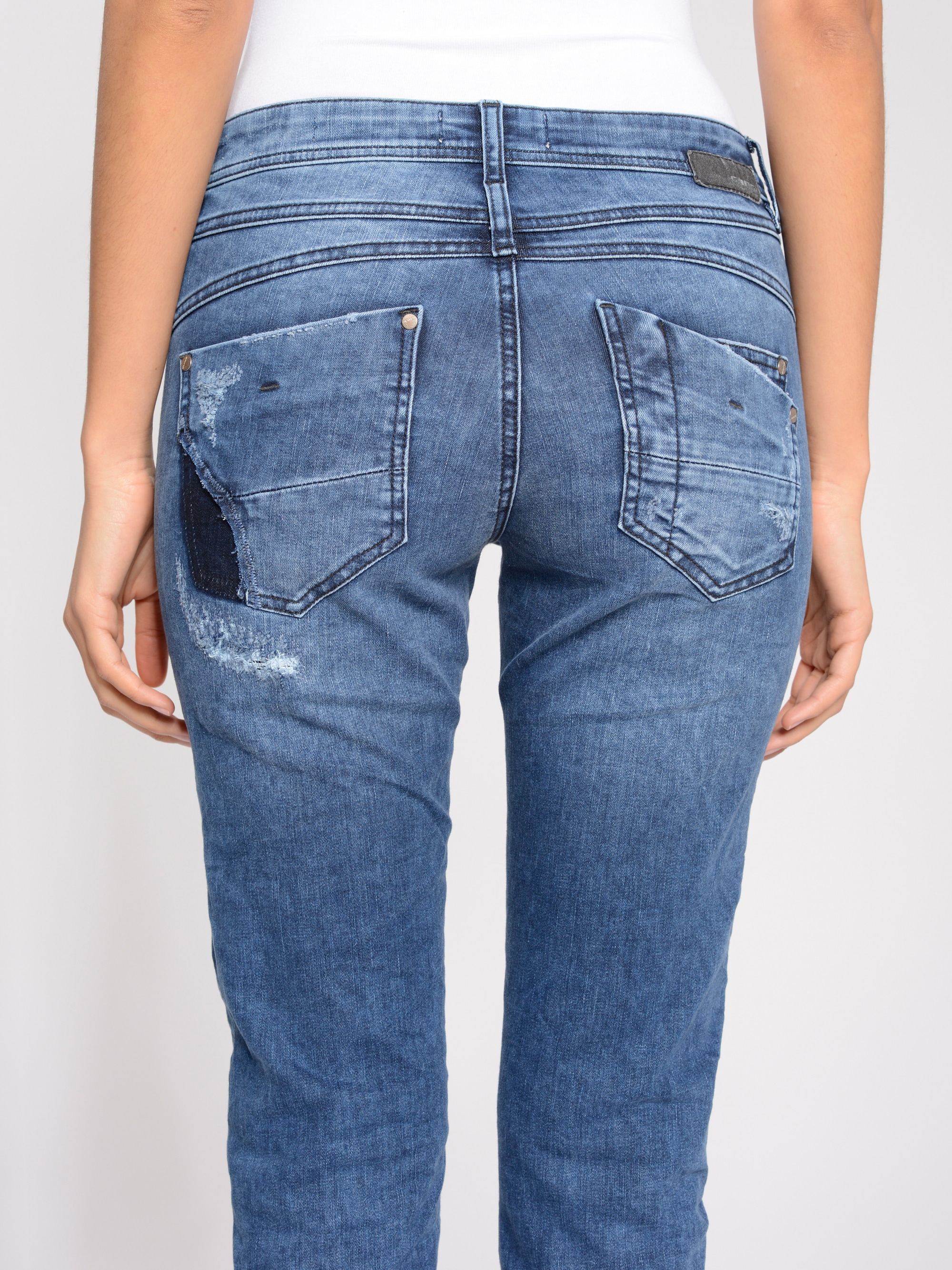 GANG Relax-fit-Jeans »GANG Jeans Relaxed Fit 94AMELIE CROPPED«