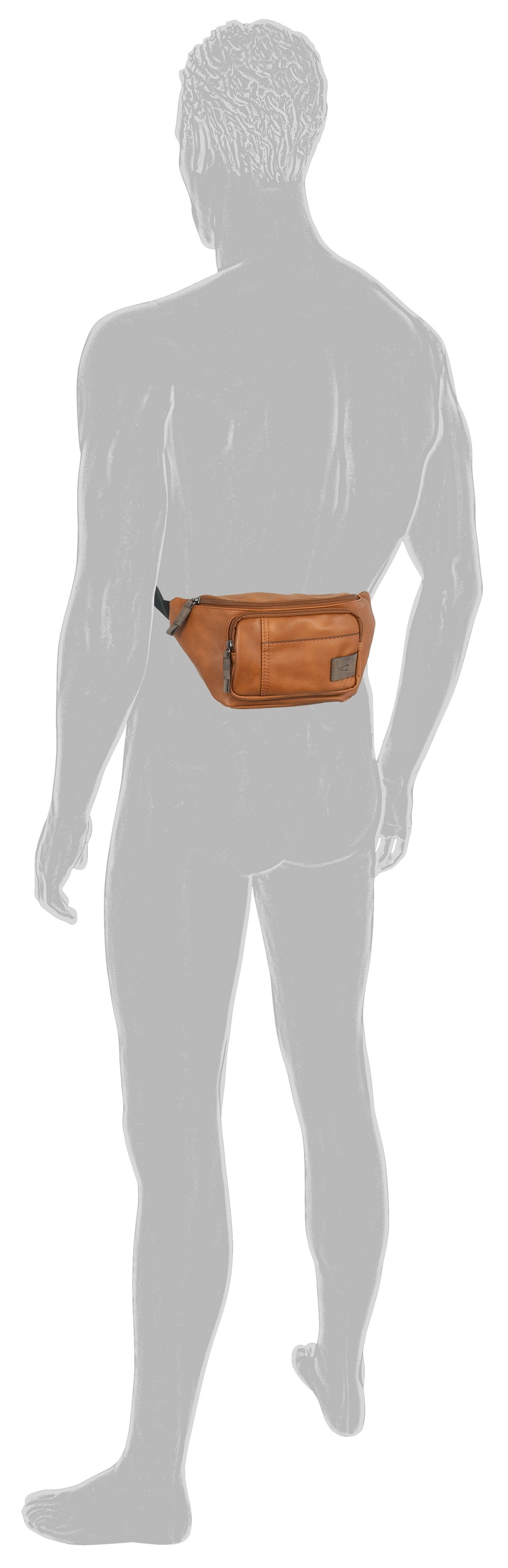 Thumbnail - camel active Bauchtasche "Laos" Unisex Gürteltasche, Crossbody-Bag mit praktischen Details