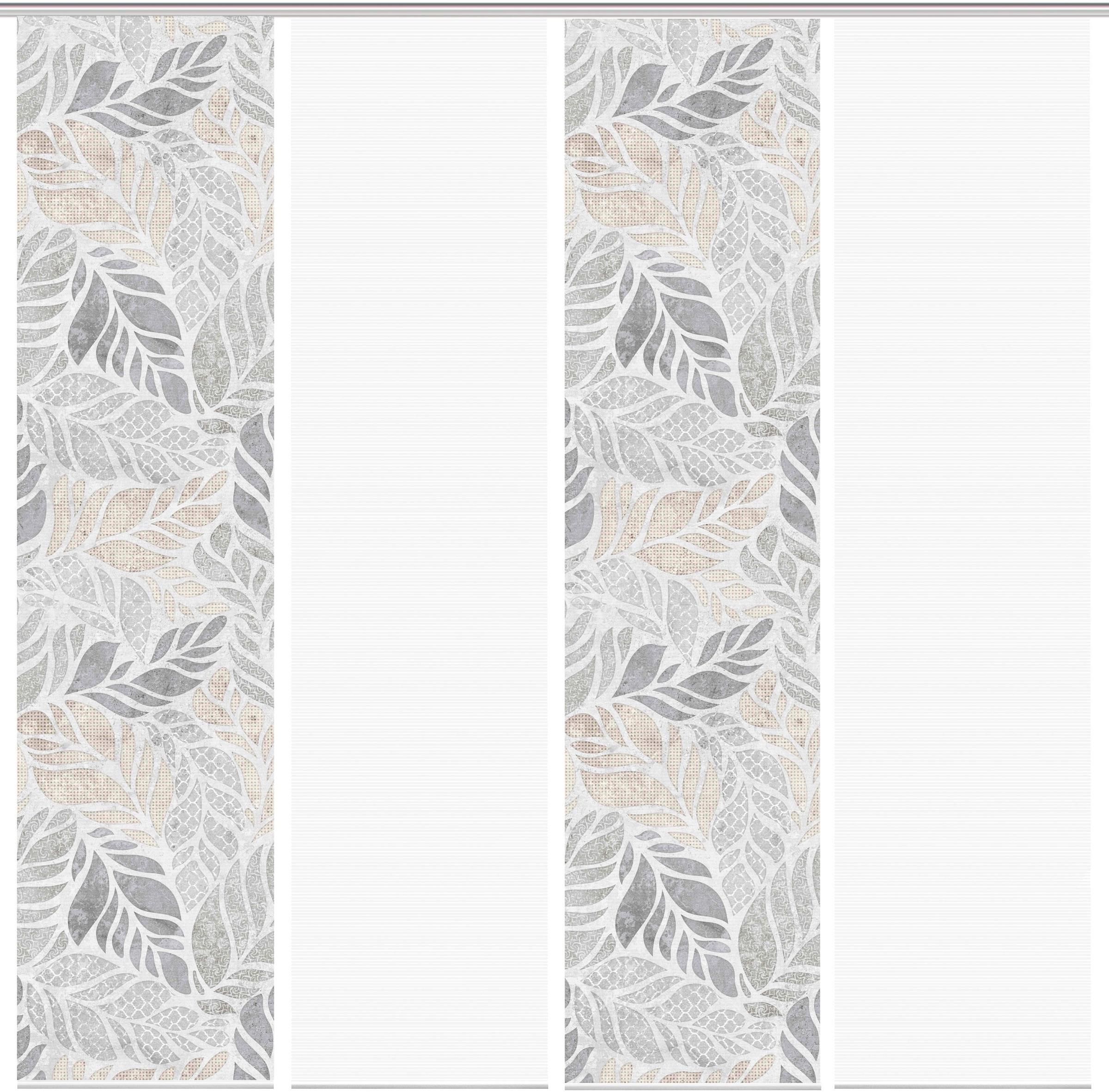 Vision S Schiebegardine »LISIO 4er SET« Paneelwagen 4 Stk. tlg. Schiebevorhang Digidruck 4er Set LISIO