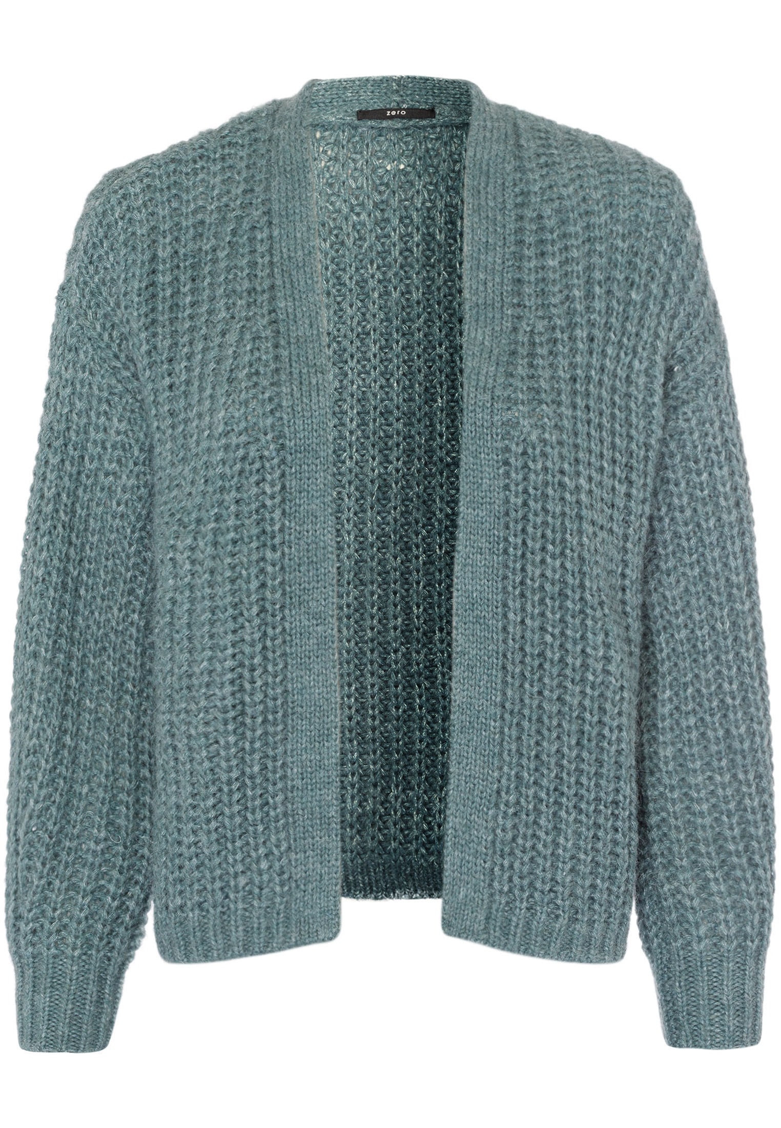 Zero Strickjacke »zero Grobstrickjacke offener Style«, Plain/ohne Details