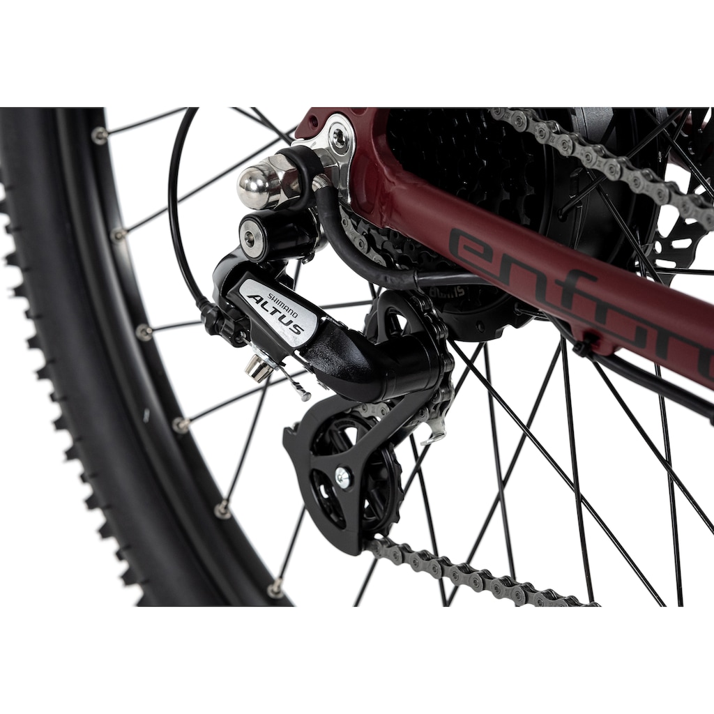 Adore E-Bike »Enforce«, 24 Gang, Shimano, Altus, Heckmotor 250 W