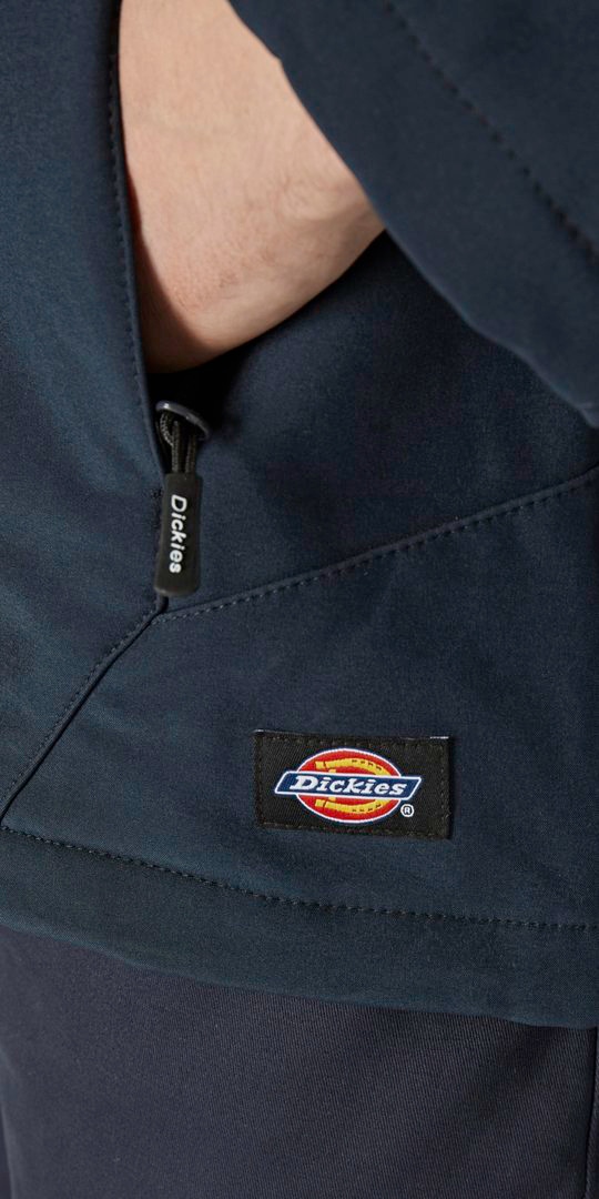 Dickies Softshelljacke, wasserdicht, mit Fleece Innenseite