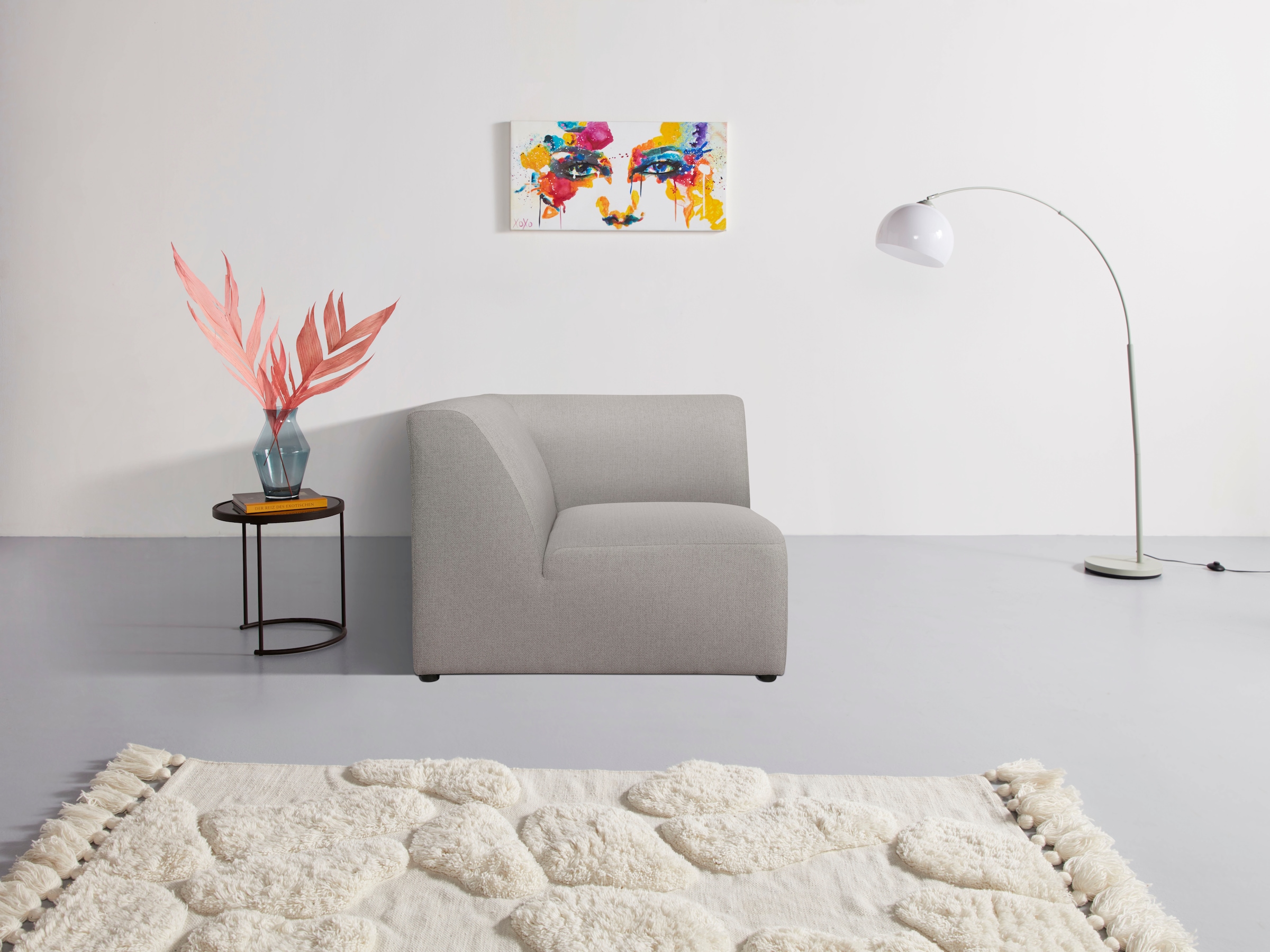 INOSIGN Sofa-Eckelement "Koa, Sofamodul, passend zur Serie KOA", in Webstof günstig online kaufen