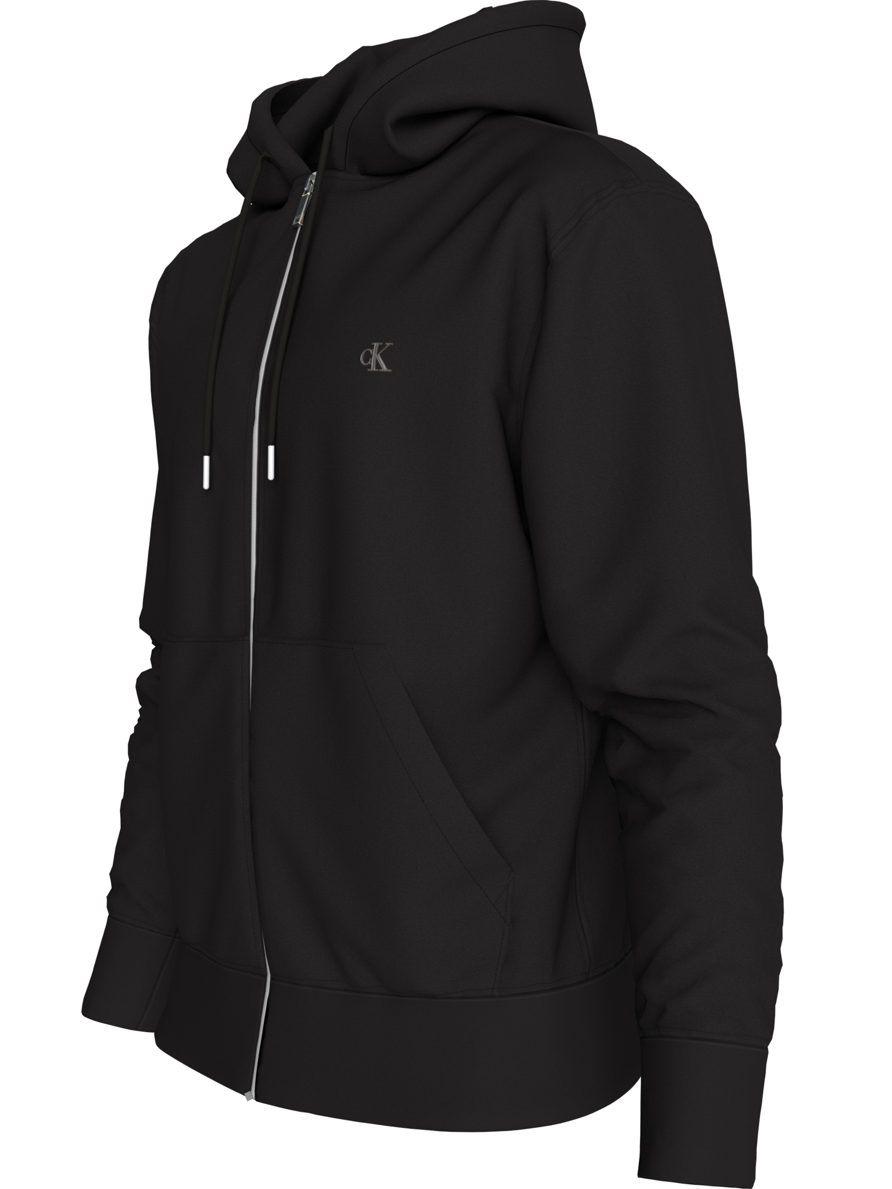 Calvin Klein Jeans Kapuzensweatshirt »LS EU 350TERRY MONOGRAM FZ HOODI« Mit Rundhalsausschnitt, regular fit