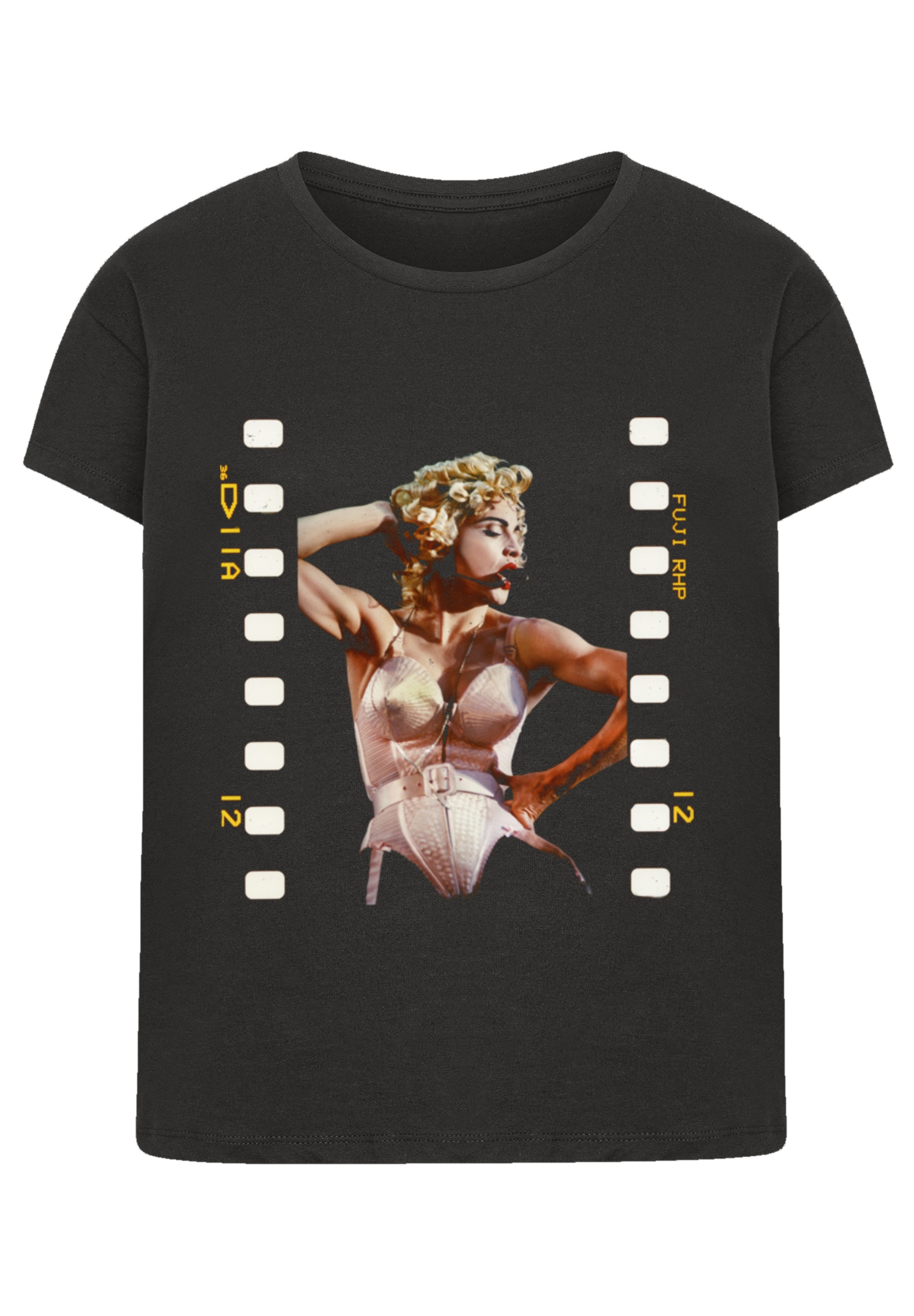 F4NT4STIC T-Shirt "Madonna Live Photo Reel By Stephen Wright", Premium Qual günstig online kaufen