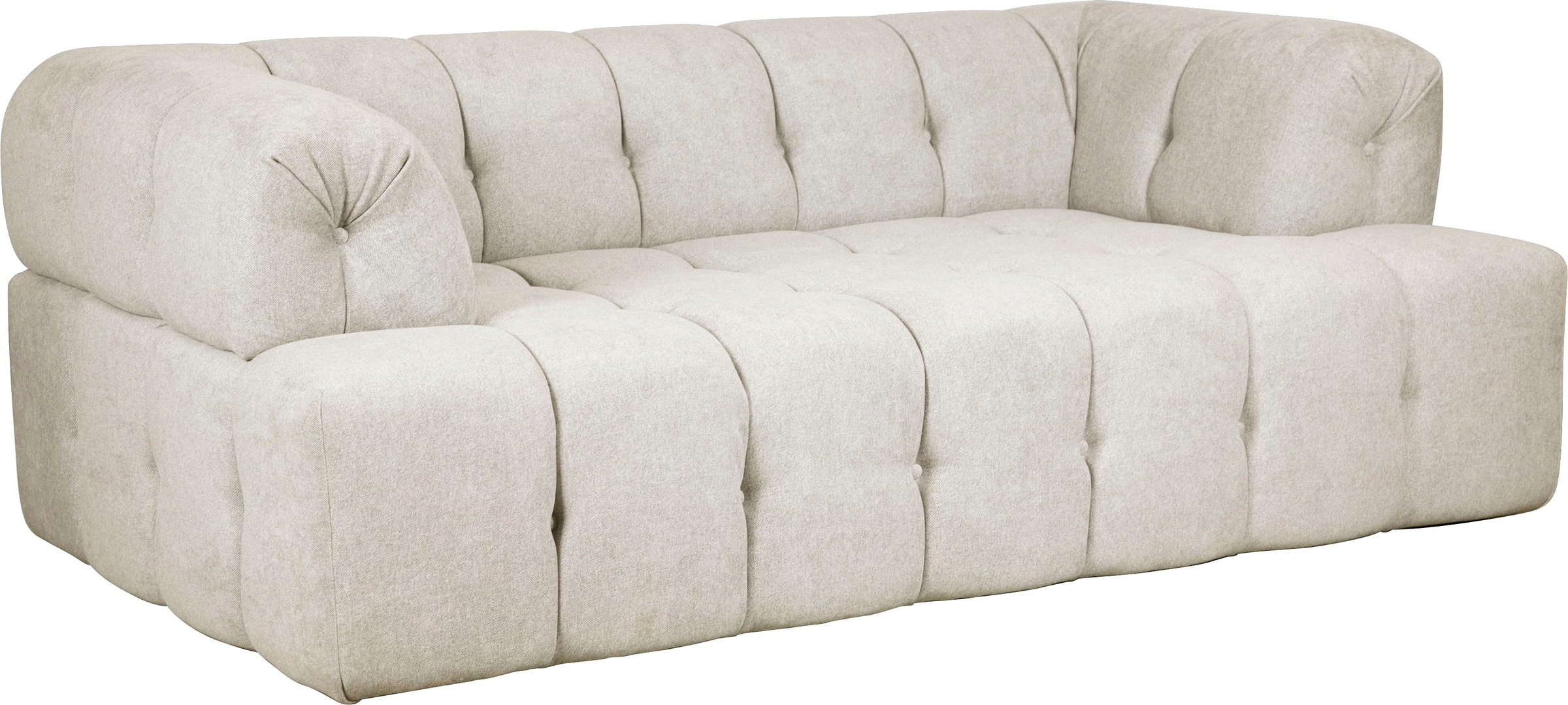 INOSIGN 2-Sitzer »APERIRE B/T/H: 180/100/77 cm«, aufwändige, moderne Steppung mit tiefem Einzug, auch hinten