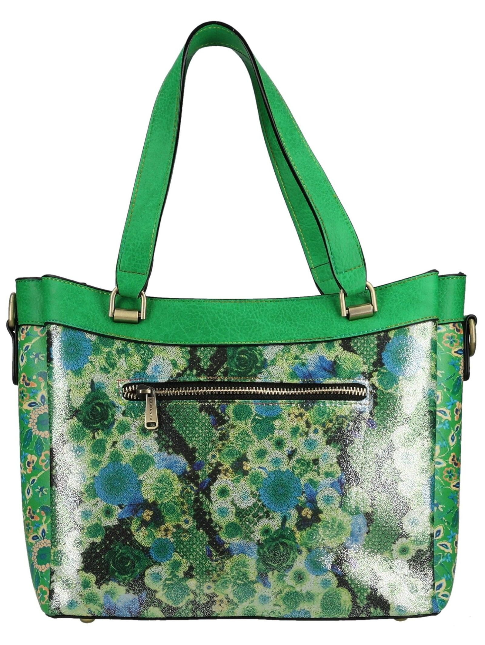 LAURA VITA Henkeltasche "LAURA VITA Taschen Lederimitat/Textil" günstig online kaufen