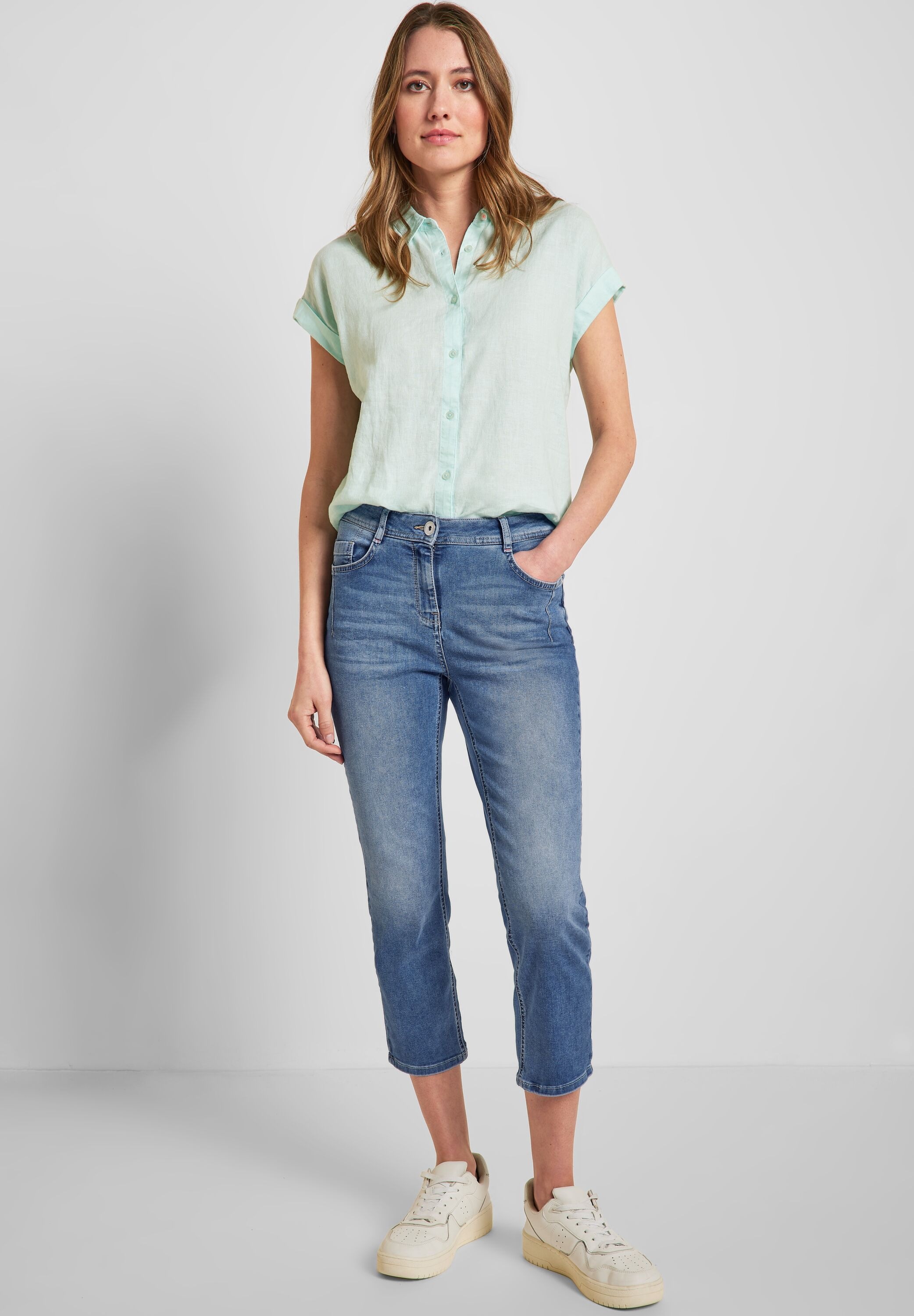 Cecil Gerade Jeans, 5-Pocket-Style