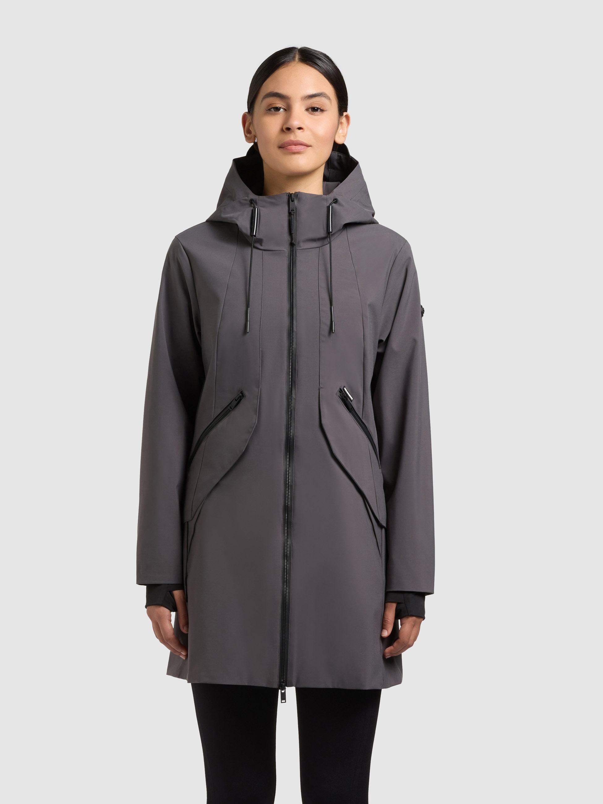 khujo Sommerjacke "EIZA" mit Kapuze günstig online kaufen