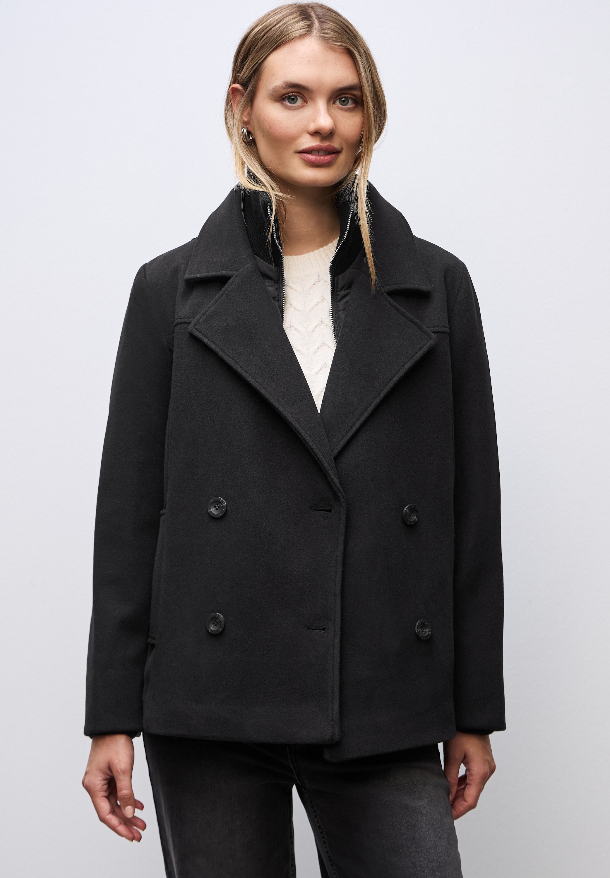 STREET ONE Trenchcoat, in Unifarben günstig online kaufen