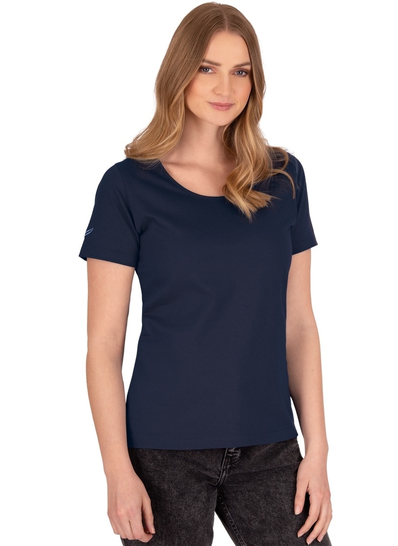 Trigema T-Shirt »TRIGEMA T-Shirt aus Biobaumwolle« BAUR | kaufen