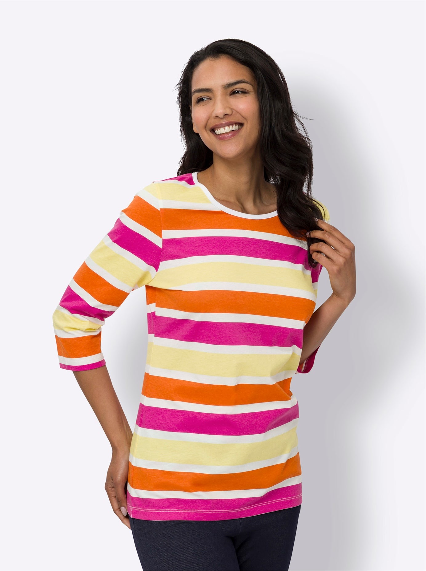 nicht definiert 3/4-Arm-Shirt "Freizeitshirt", (1 tlg.) günstig online kaufen
