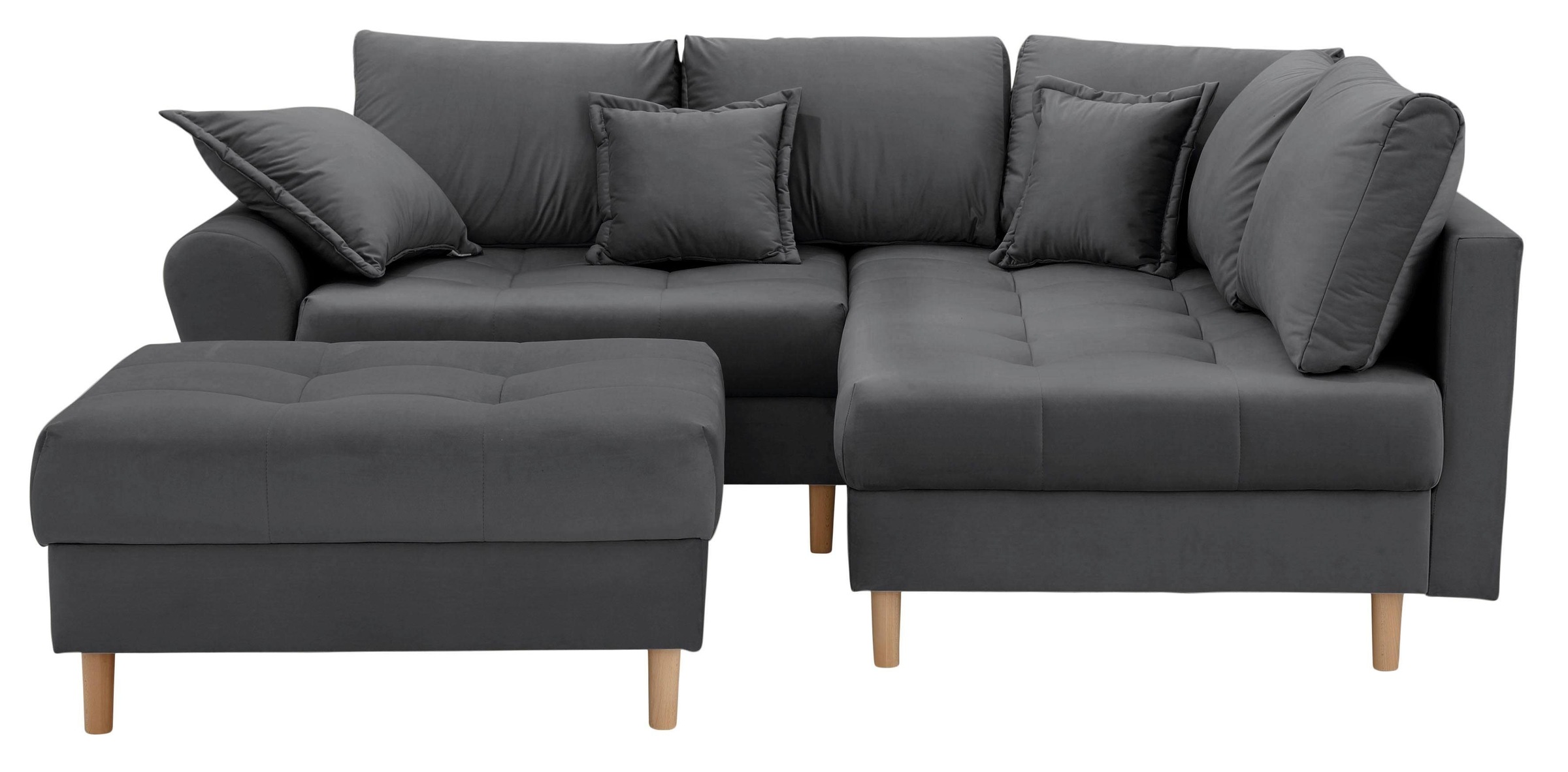 Home affaire Ecksofa "Rice L-Form, B: 223 cm - OTTO. Verlässliche Qualität. günstig online kaufen