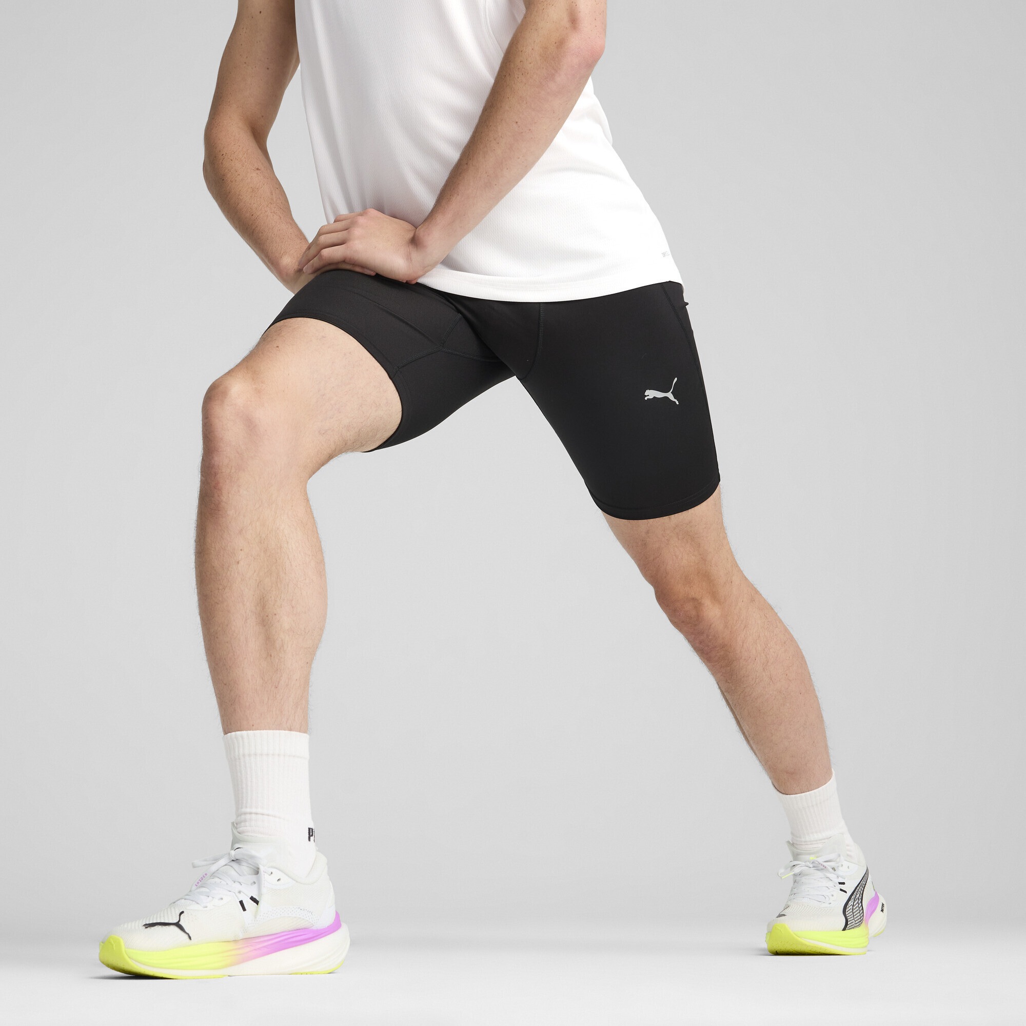 PUMA Laufshorts »RUN FOUNDATION 8" Radlerhose Herren«