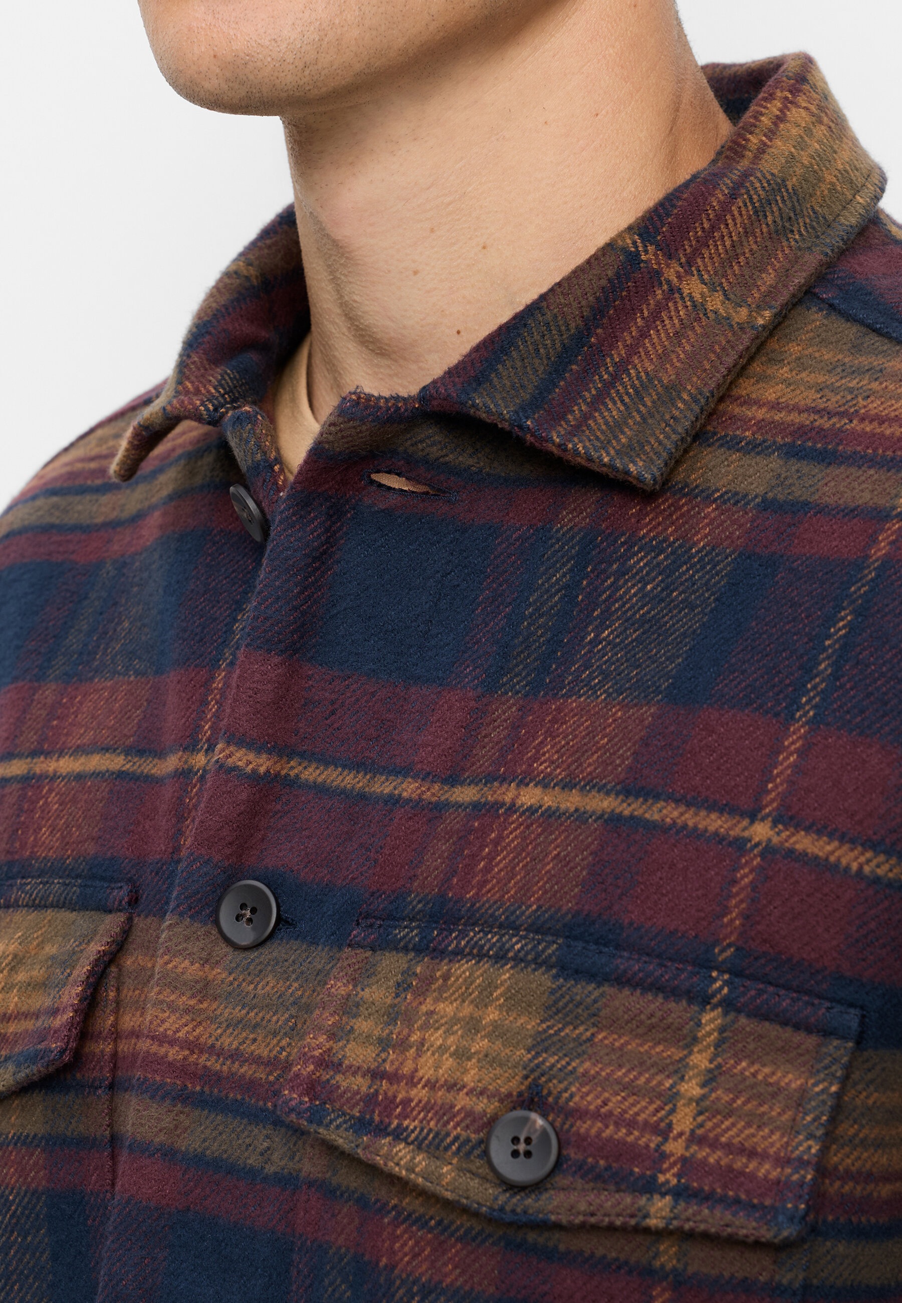 OLYMP Langarmhemd »OLYMP Casual, Overshirt, Kent«