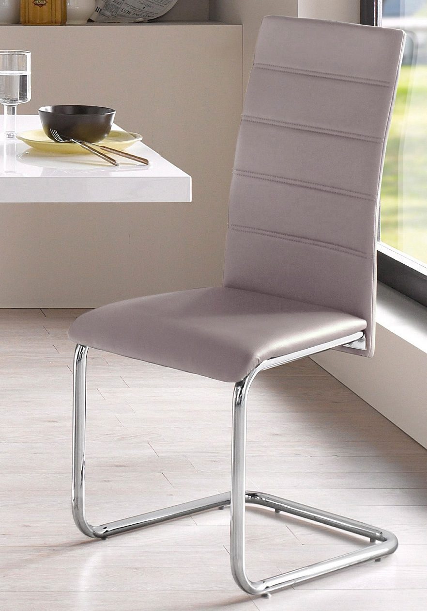 INOSIGN Freischwinger "Adora" (Set) 2 Stk.(2 oder 4 Stück) Bezug in Kunstle günstig online kaufen