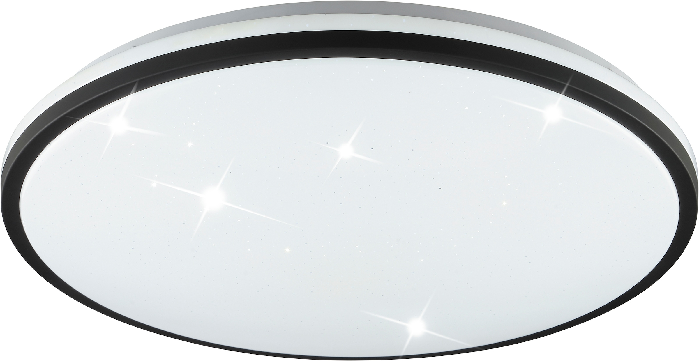 Brilliant LED Deckenleuchte »Taya« LED-Modul 1 Stk. warmweiß - kaltweiß Ø 50 cm, 5400 lm, 2700-6500 K, Sternenglanz, dimmbar, Memoryfunktion