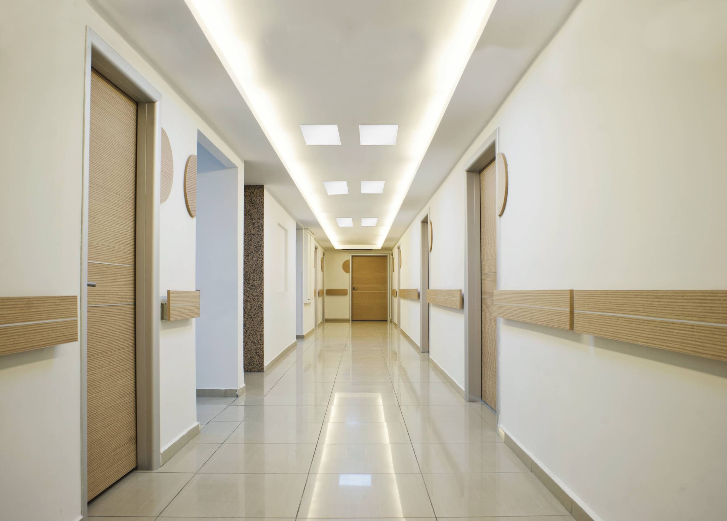 EGLO Rasterleuchte »Salobrena 1 Deckenlampe, Aluminium und Kunststoff, Aufbaulampe, Lampe« LED-Modul 1 Stk. Neutralweiß Deckenlampe, Material: Aluminium, Kunststoff, Farbe: Weiß, L: 30x30 cm