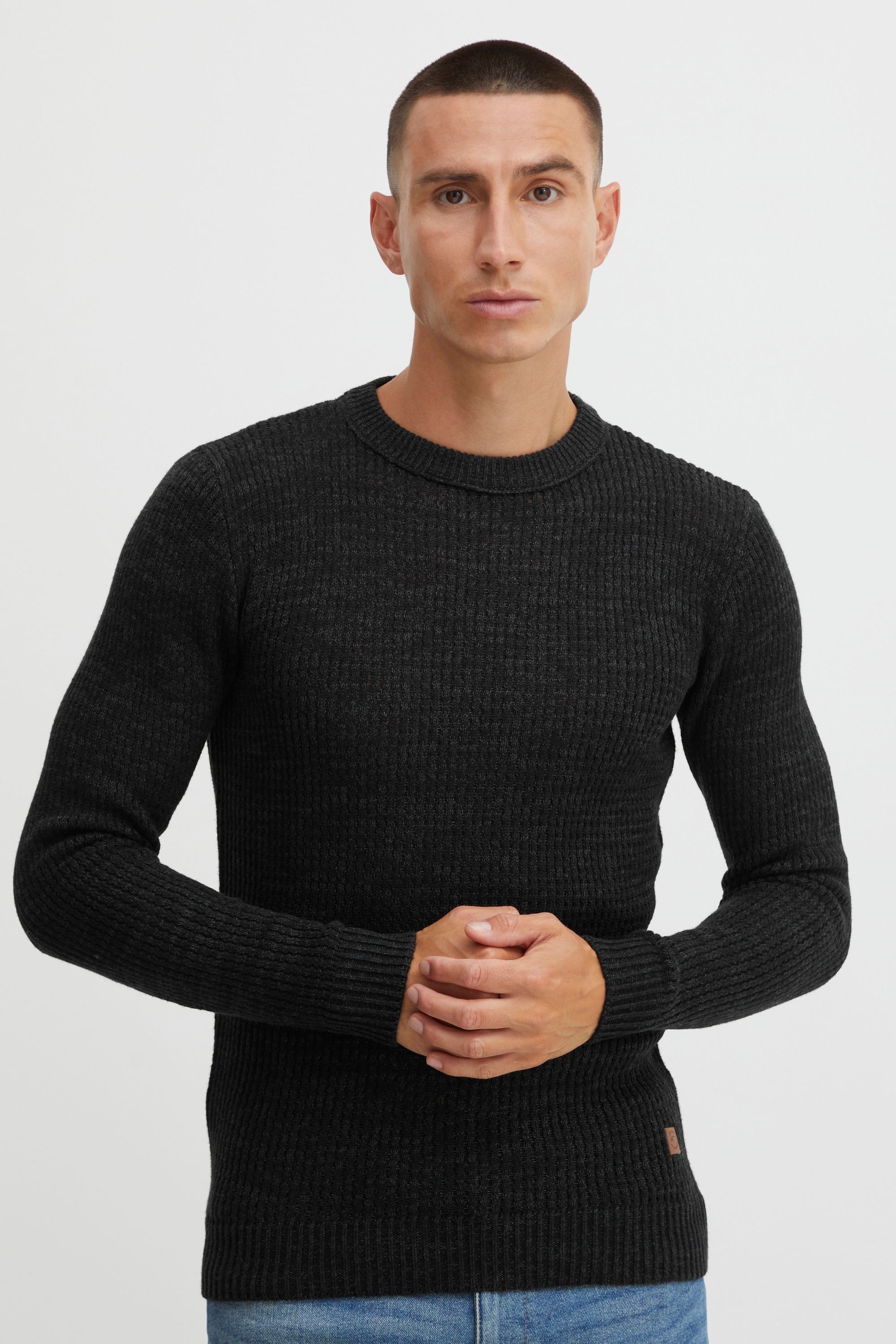 Indicode Strickfleece-Pullover »Strickpullover IDValerio«
