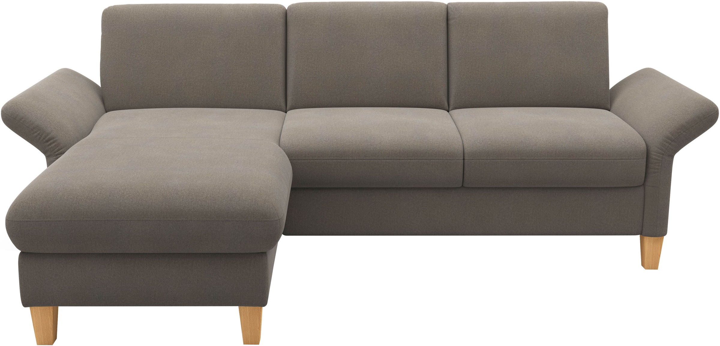 Home affaire Ecksofa "Rochelle, L-Form", wahlweise mit Armteilverstellung, günstig online kaufen