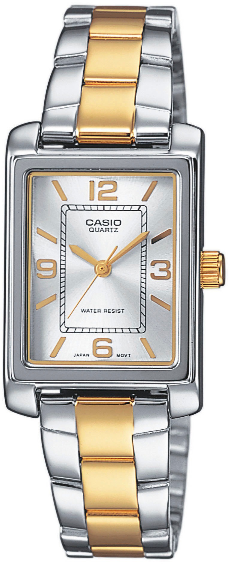 Damen Quarzuhr, silber, CASIO TIMELESS COLLECTION, Armbanduhren, Armbanduhr, Damenuhr, analog, Edelstahlarmband