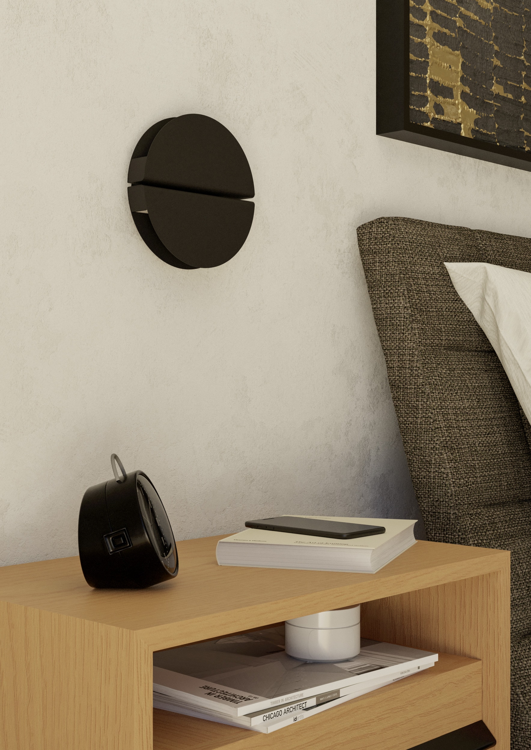 EGLO Wandleuchte »PIANOSA Wandlampe - Edelstahl - LED - 4,5W - IP20« LED-Modul 1 Stk. Kaltweiß | Neutralweiß | Warmweiß Wandstrahler, Wandspot, Wohnzimmer, Flur, Schlafzimmer, Ø18 x AL6 cm