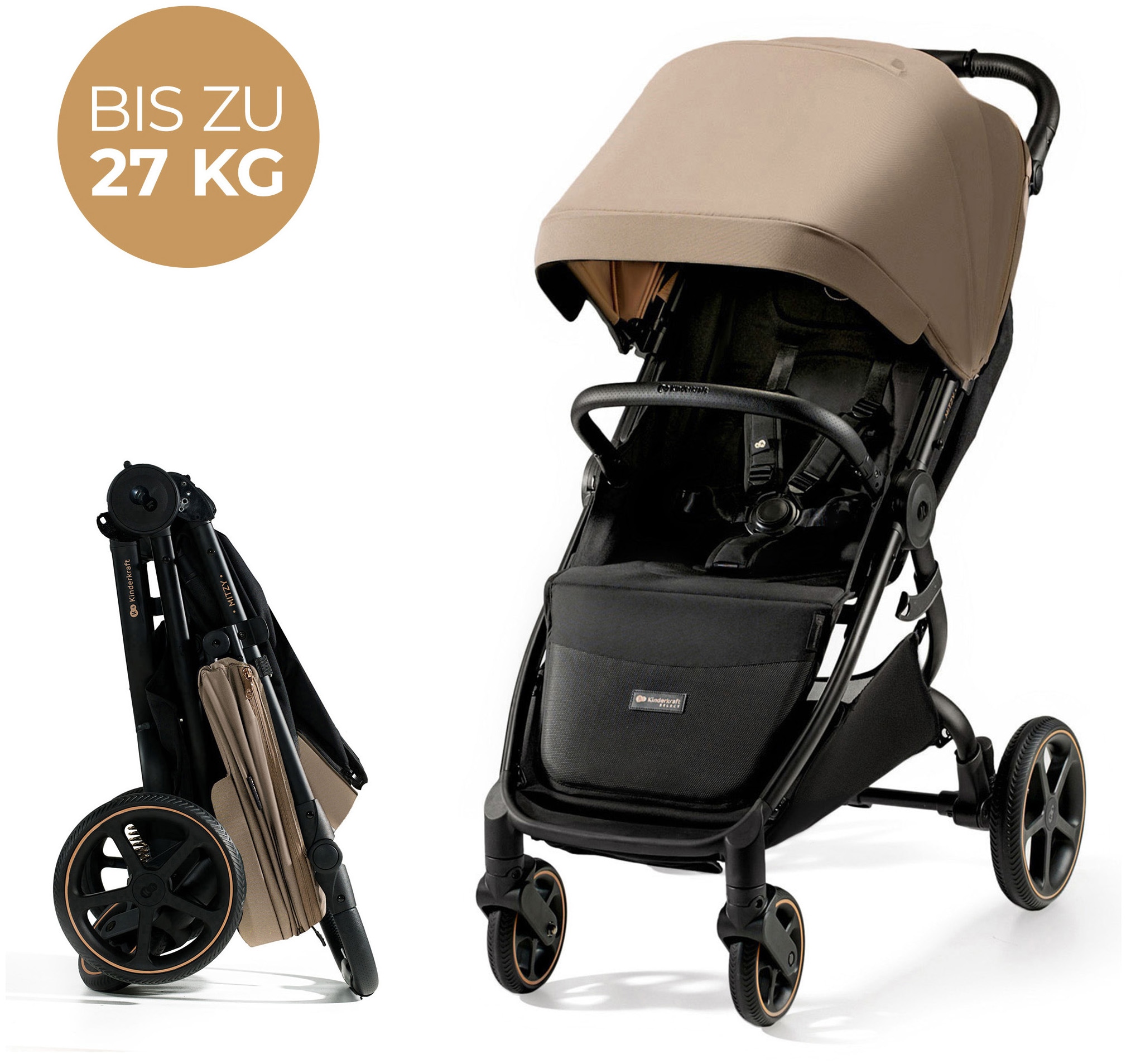 Kinderkraft Kinder-Buggy »MITZY« 27 kg