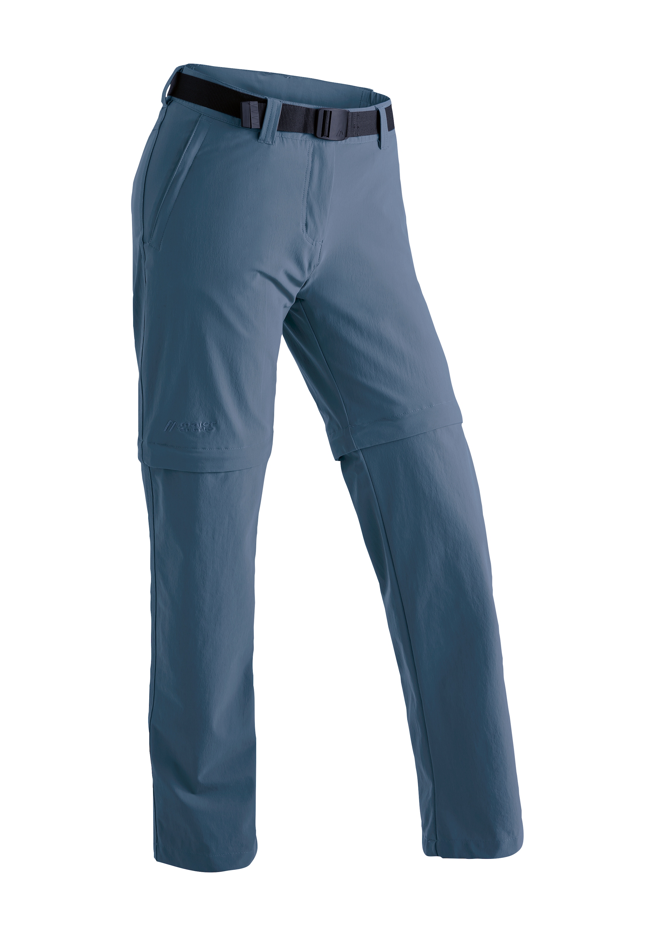 Maier Sports "Nata 2" Damen Zip-Off Wanderhose, atmungsaktive Trekkinghose, Regular Fit