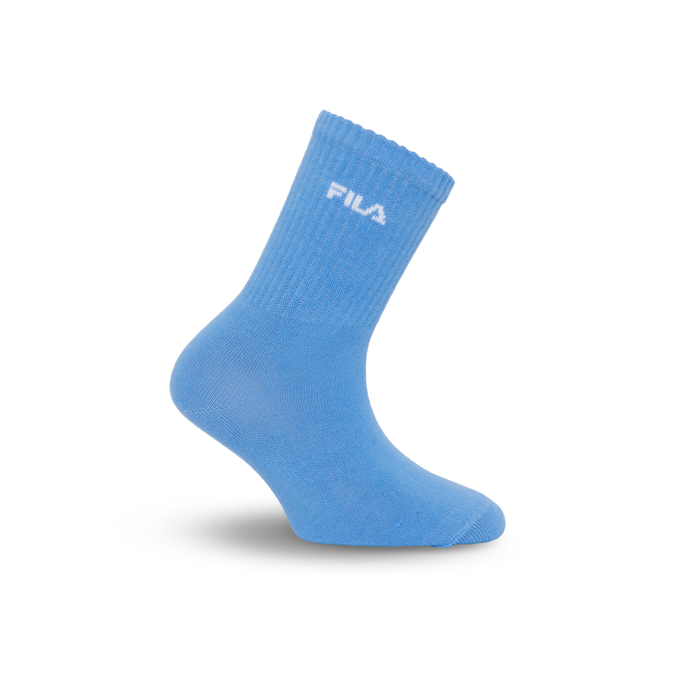 Fila Socken 6 Paar tlg. breites Rippenbündchen, Cotton-Mix, Unisex