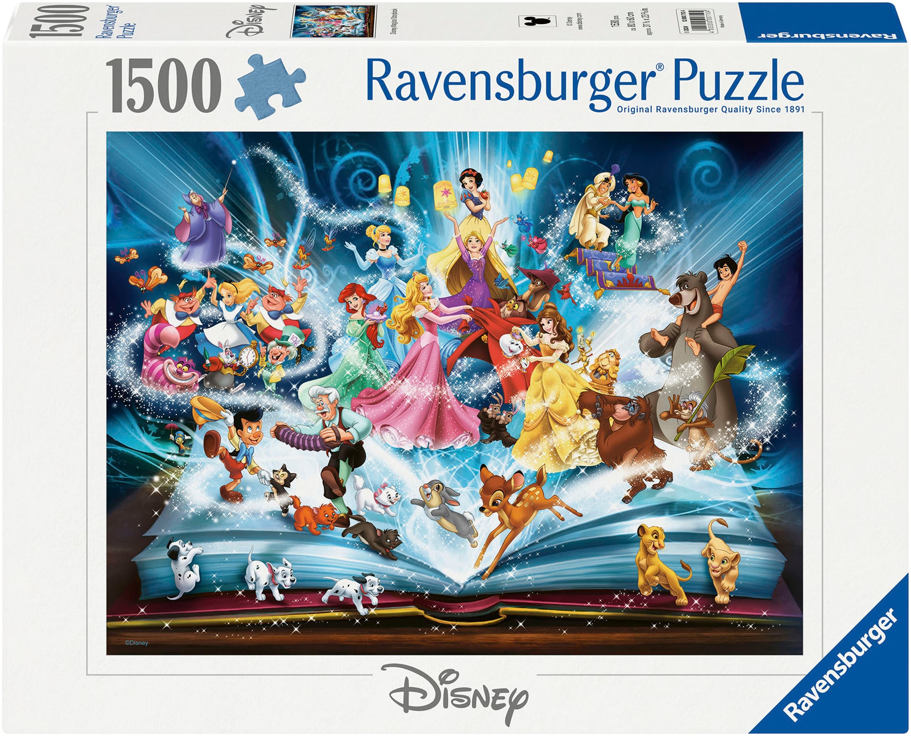 Puzzle »Disney Classics, Disney´s magisches Märchenbuch«, Made in Germany; FSC® -...